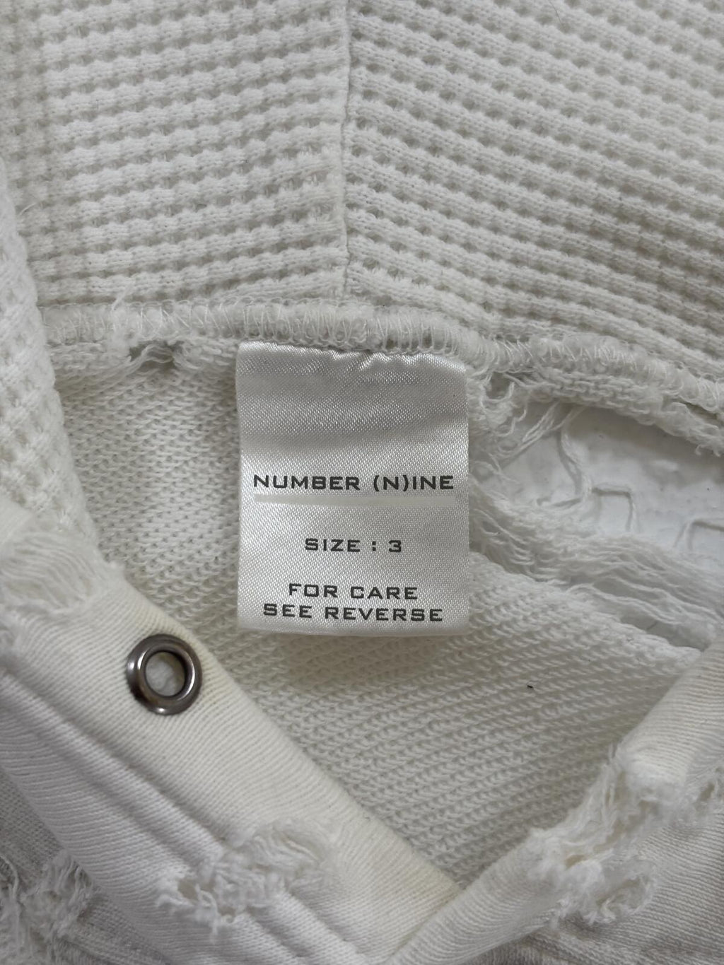 Number (N)ine Thrashed Hoodie