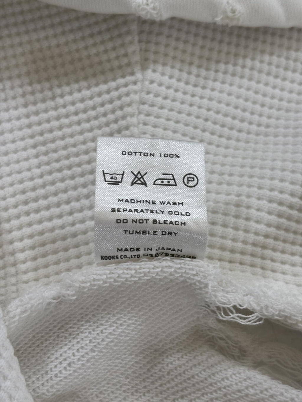 Number (N)ine Thrashed Hoodie