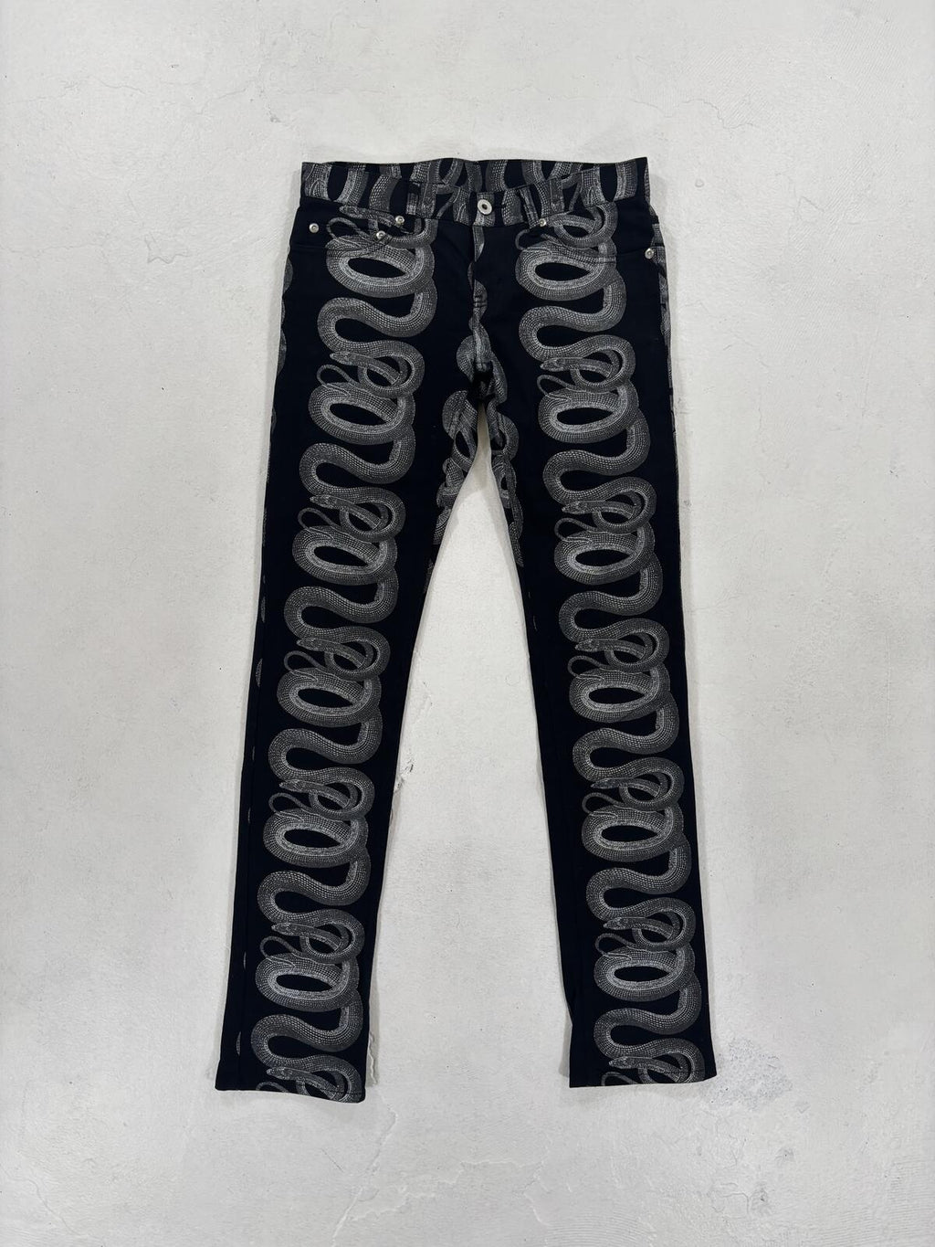 Hysteric Glamour Snake Print Jeans