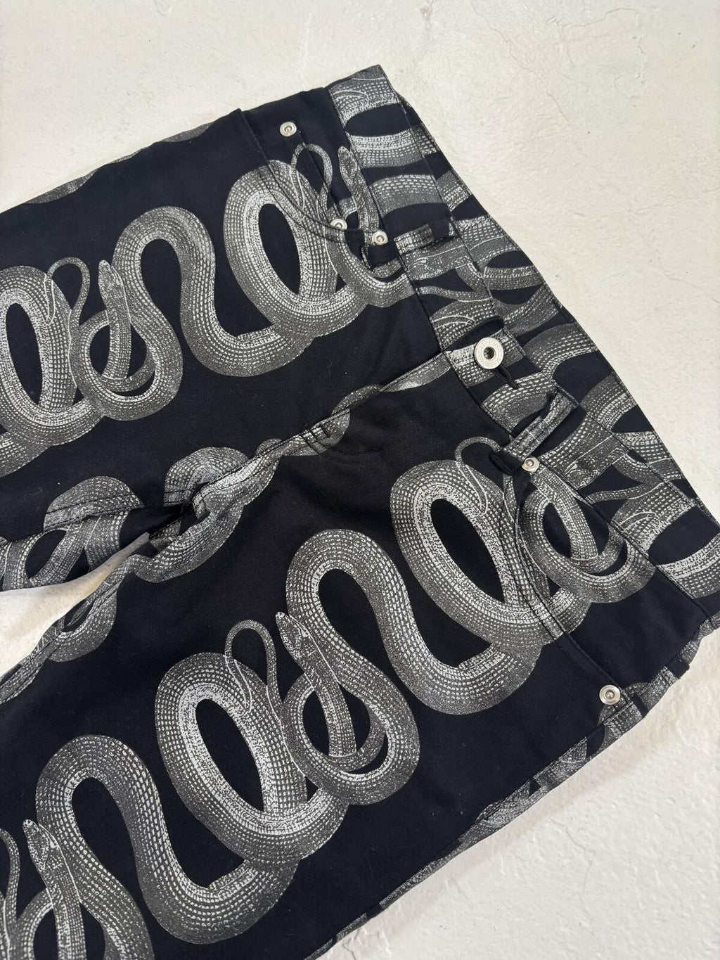 Hysteric Glamour Snake Print Jeans