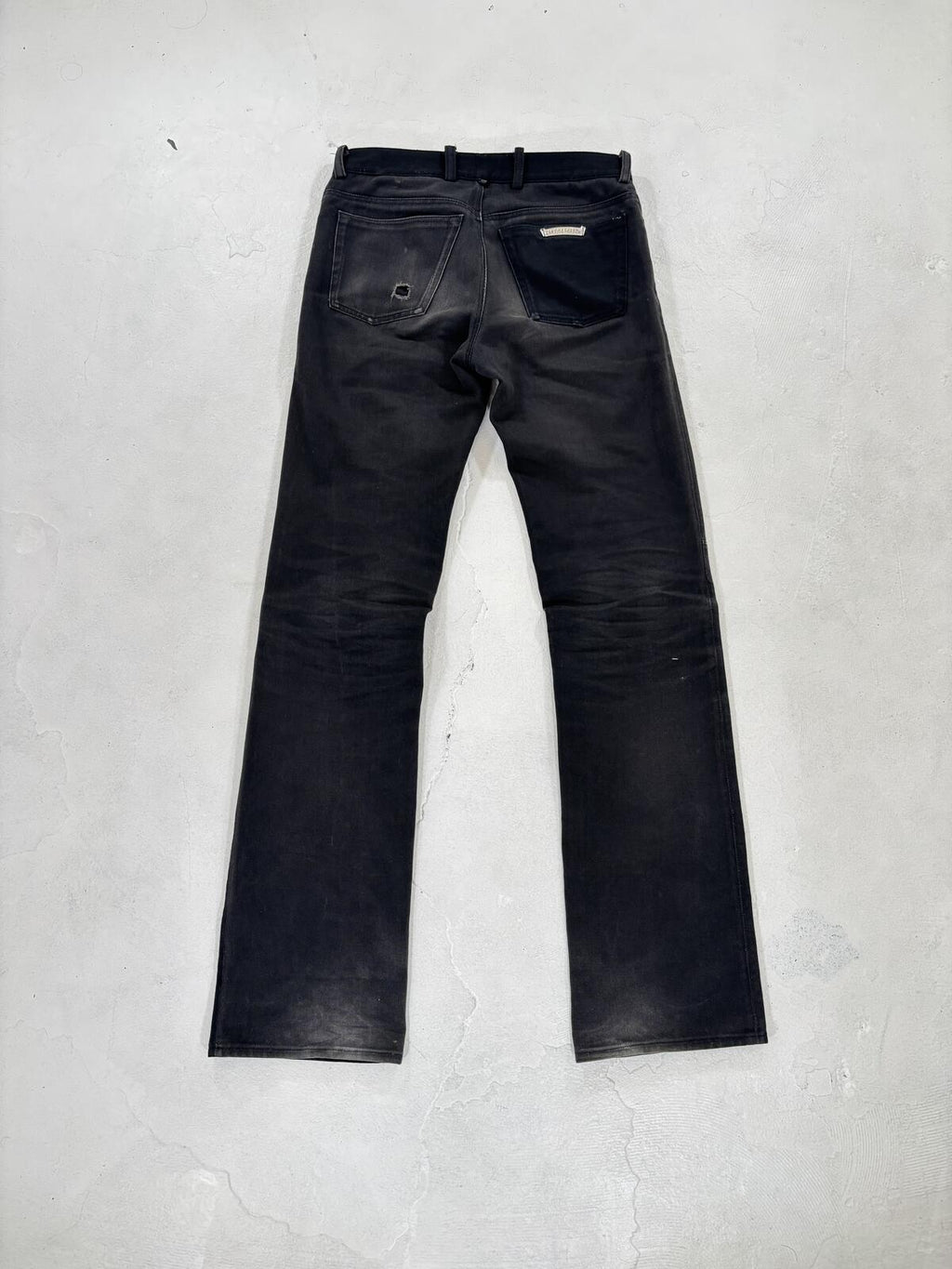 Chrome Hearts Fluer Knee denim