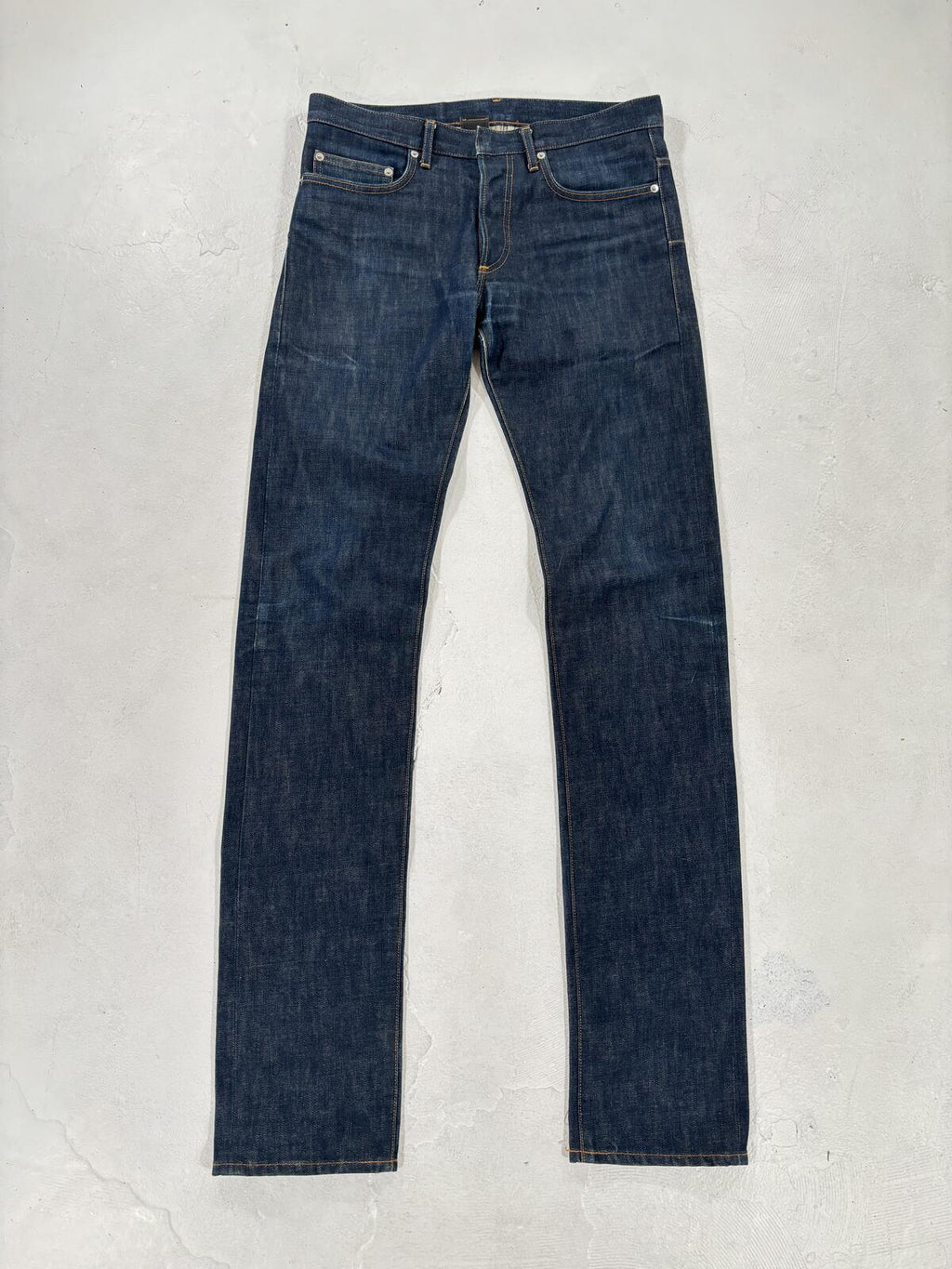 Dior Homme Raw Jeans