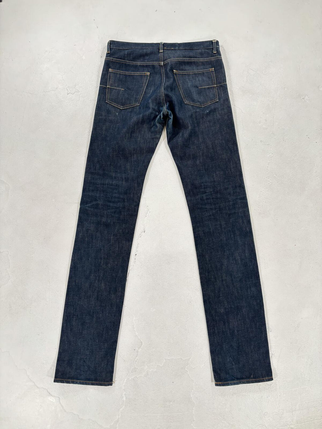 Dior Homme Raw Jeans