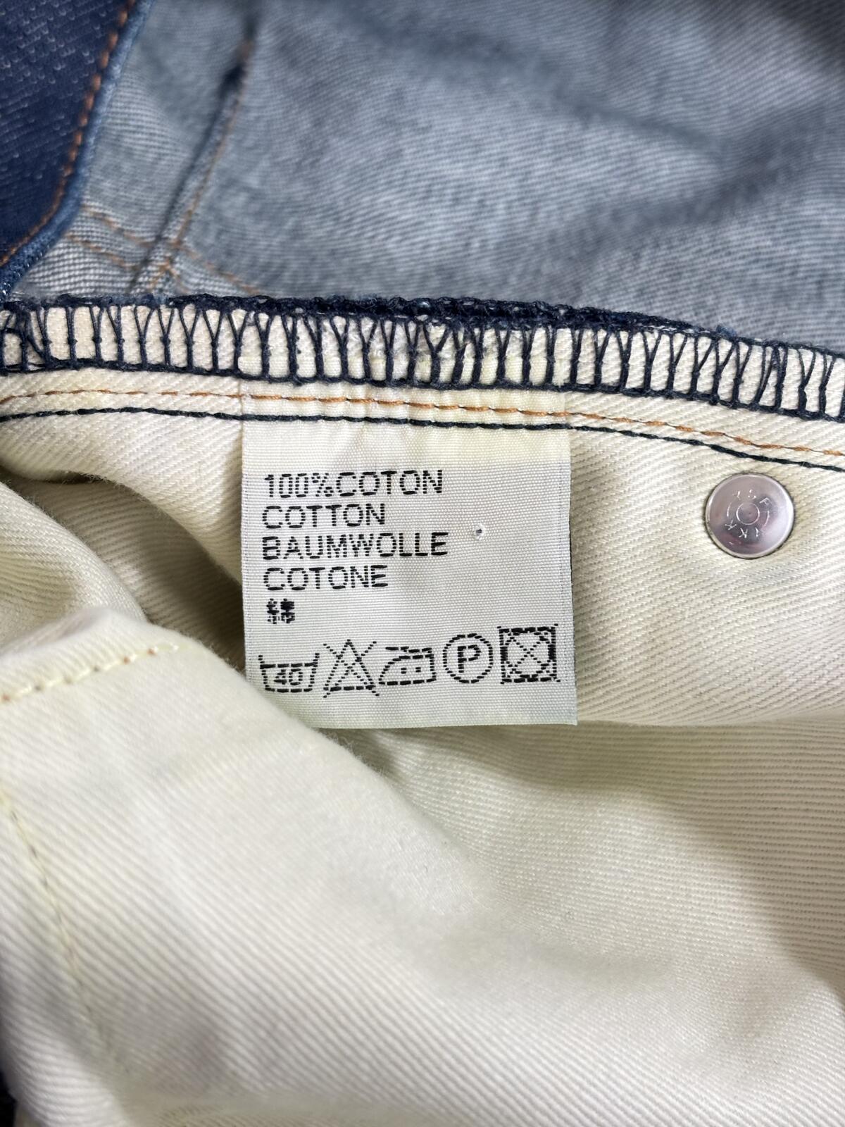 Dior Homme Raw Jeans