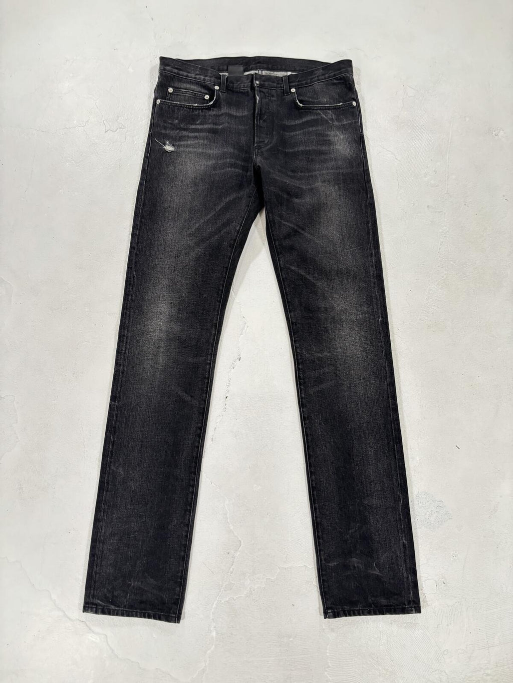 Dior Homme Black Washed Jeans