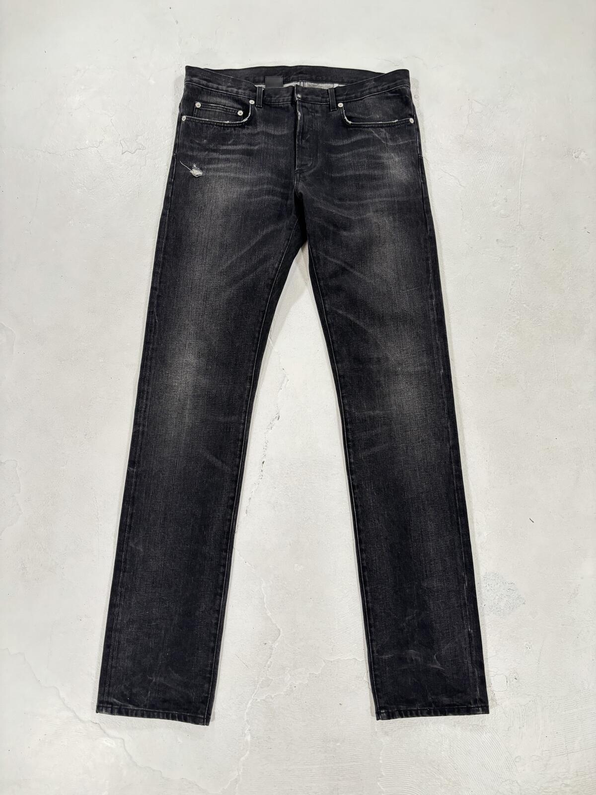 Dior Homme Black Washed Jeans