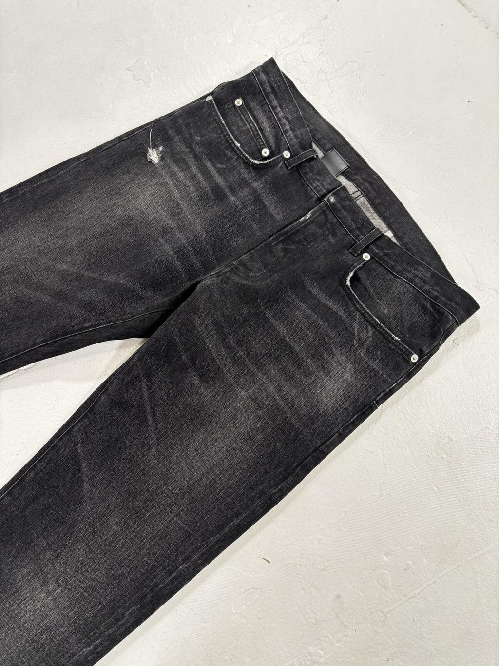 Dior Homme Black Washed Jeans
