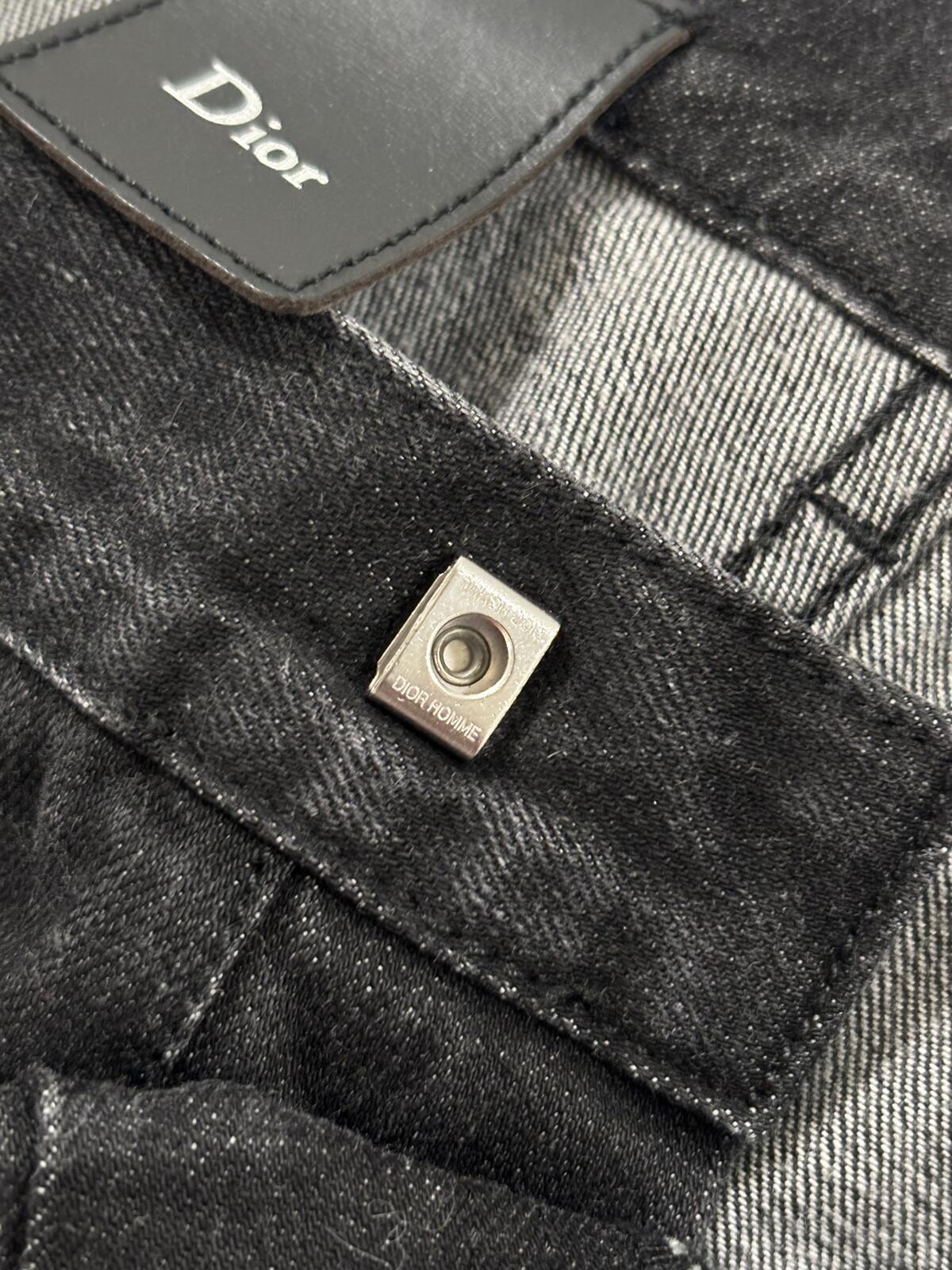 Dior Homme Black Washed Jeans
