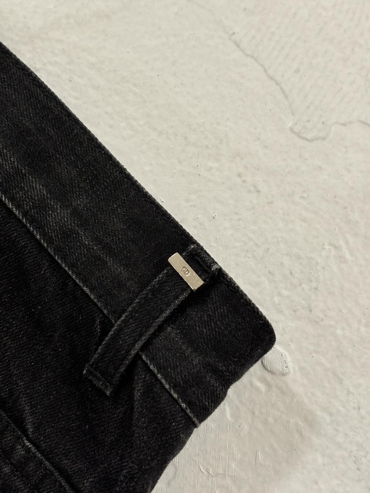 Dior Homme Black Washed Jeans