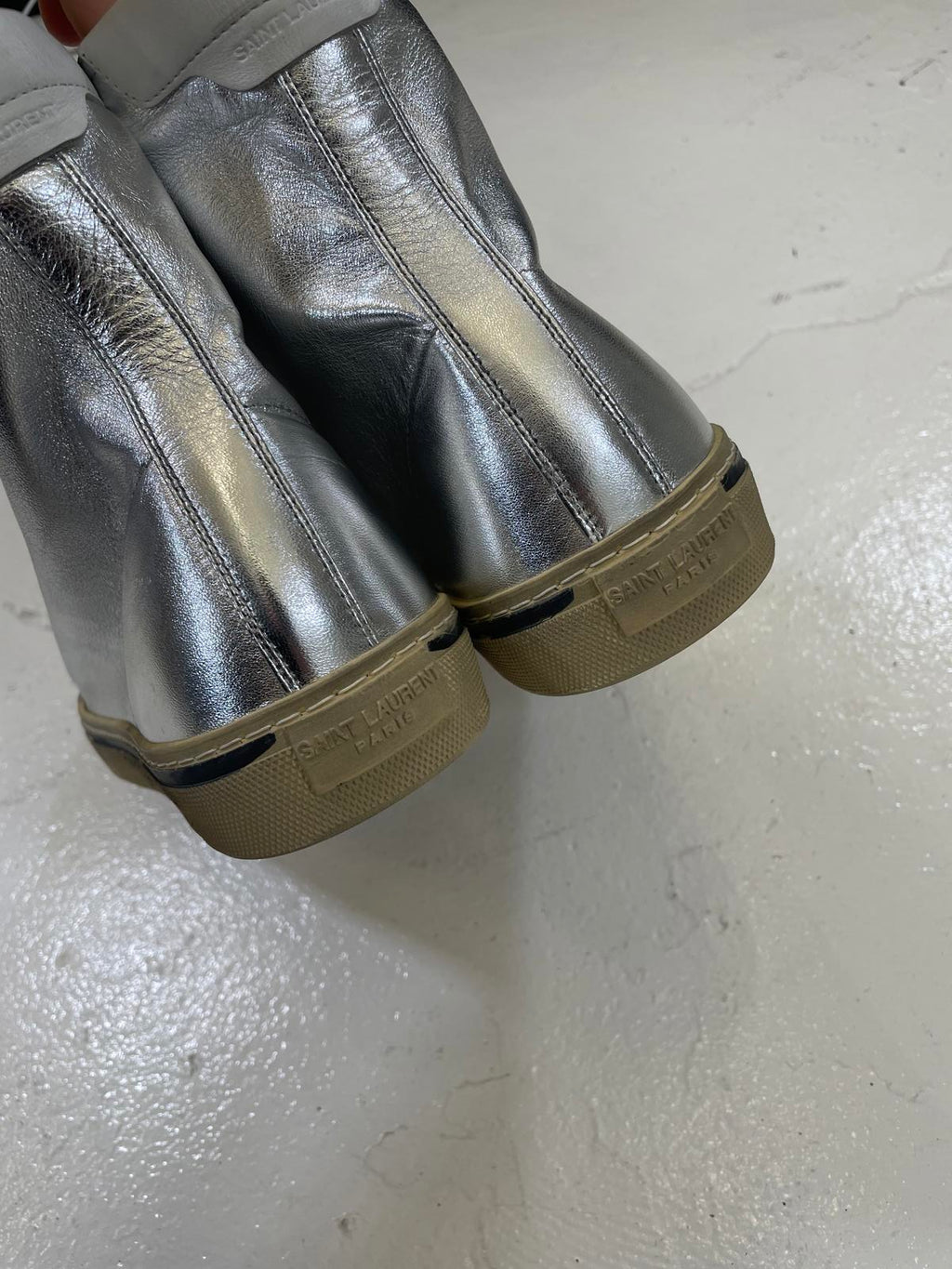 Saint Laurent Silver sneakers