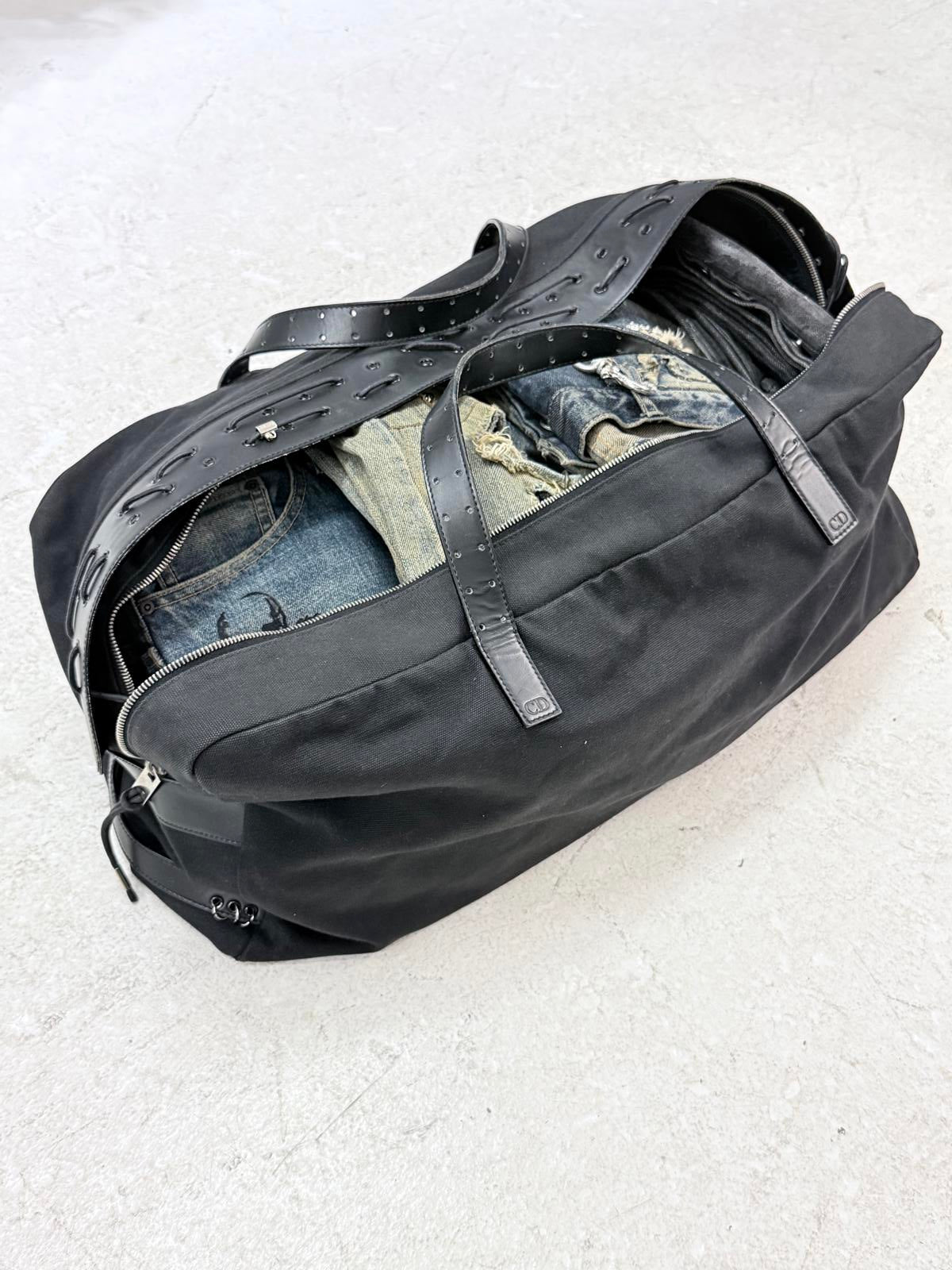 Dior homme AW 2003 “luster” duffle bag