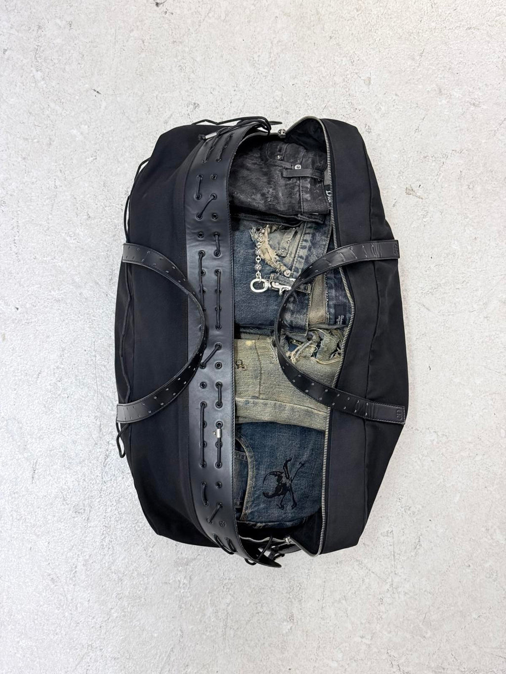 Dior homme AW 2003 “luster” duffle bag