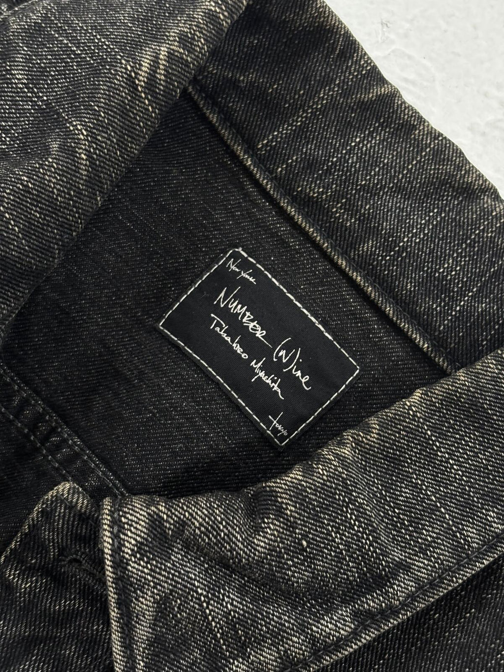 Number (N)ine SS04 Hybrid Denim Jacket