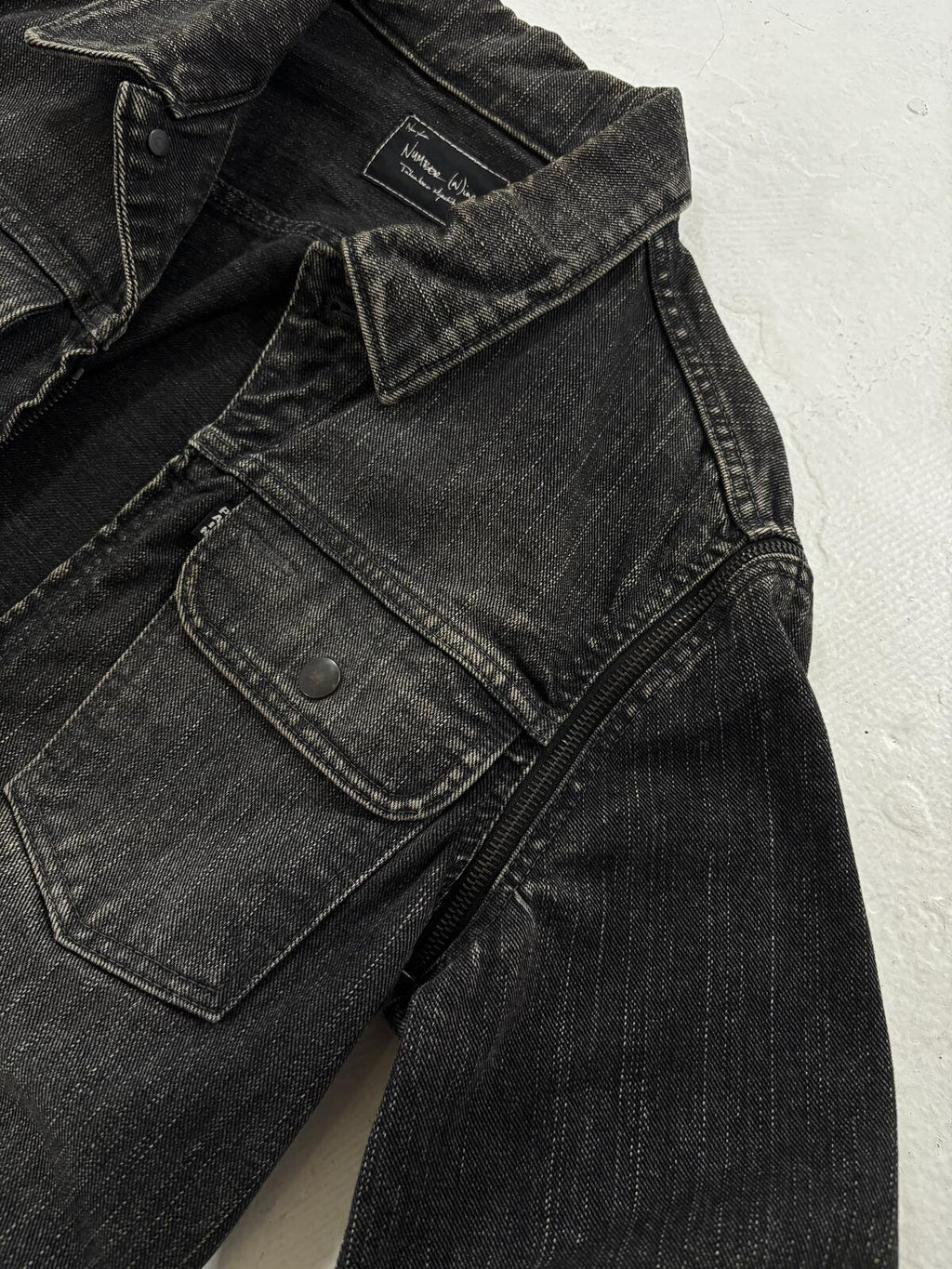 Number (N)ine SS04 Hybrid Denim Jacket