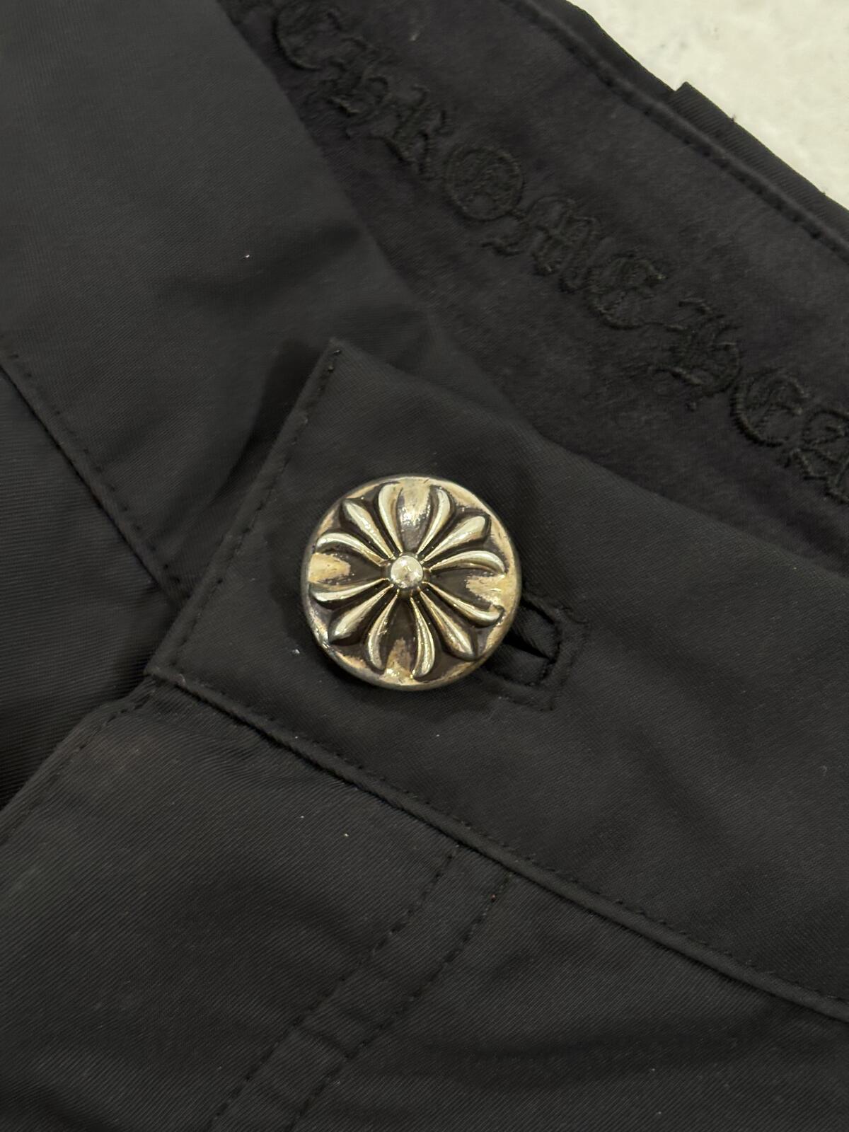 Chrome Hearts Nylon Leather Carpenter Double Knees