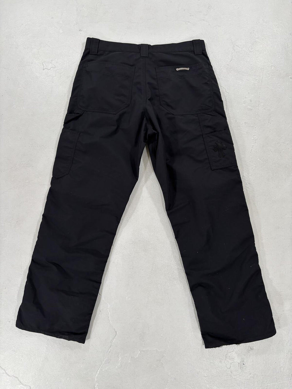Chrome Hearts Nylon Leather Carpenter Double Knees