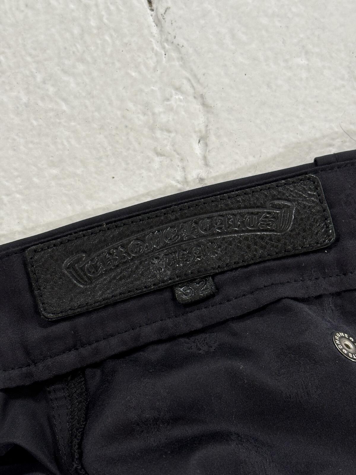 Chrome Hearts Nylon Leather Carpenter Double Knees