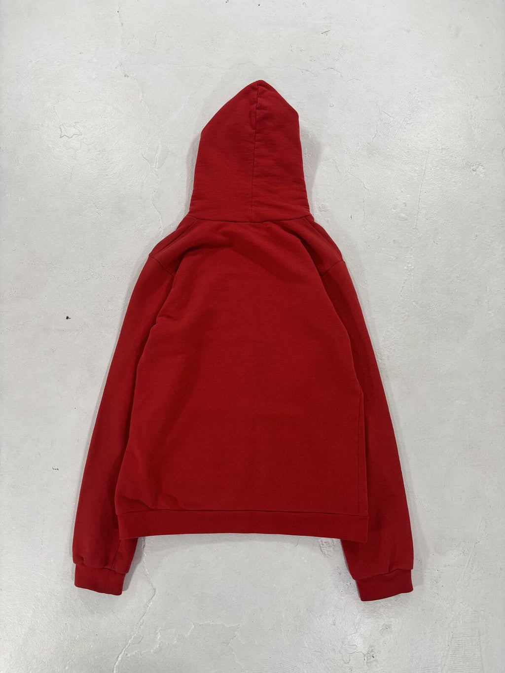 Raf simons Ss02 Silence & Secrecy Red Hoodie