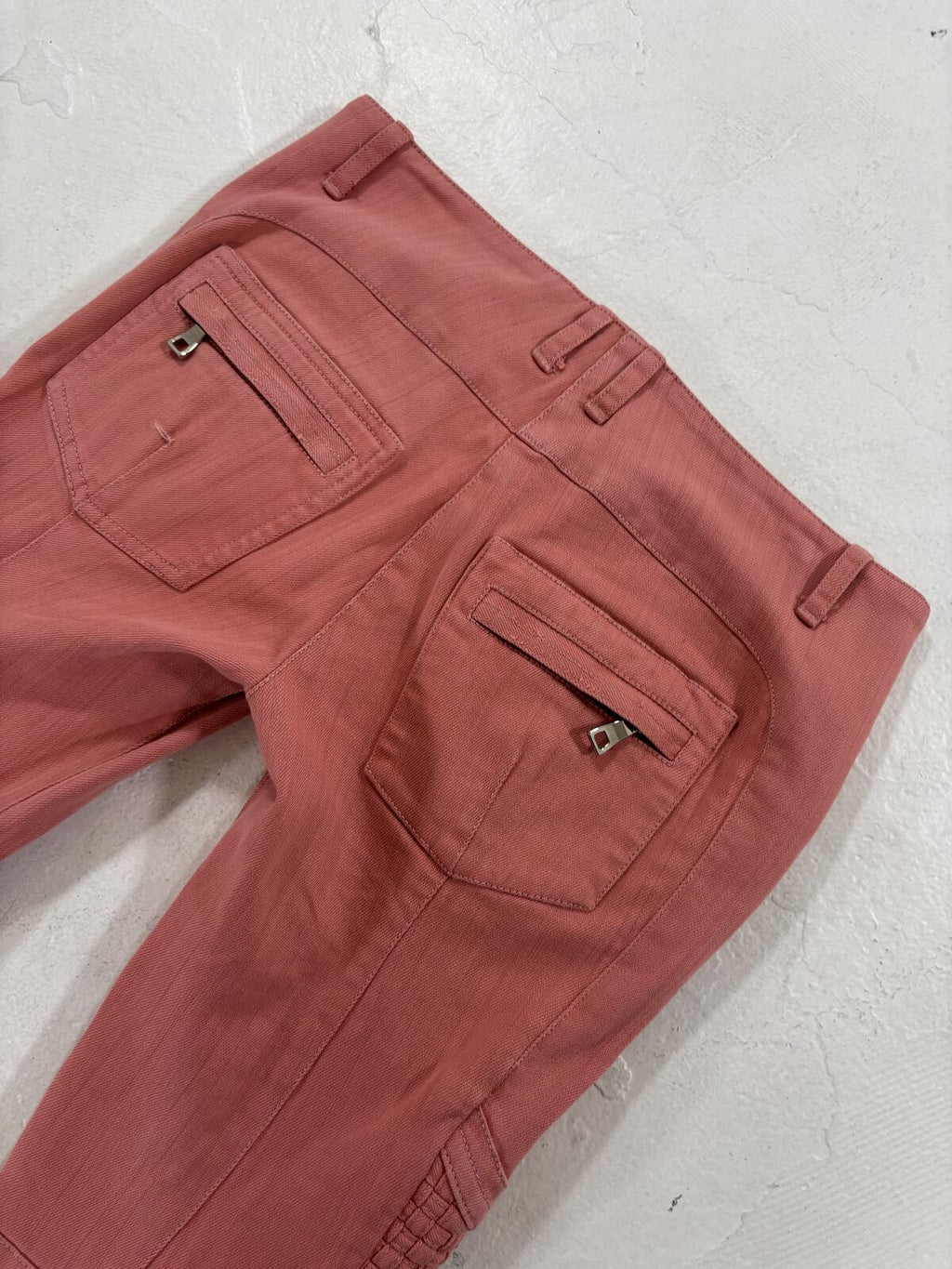 Balmain Pink Woven Pants