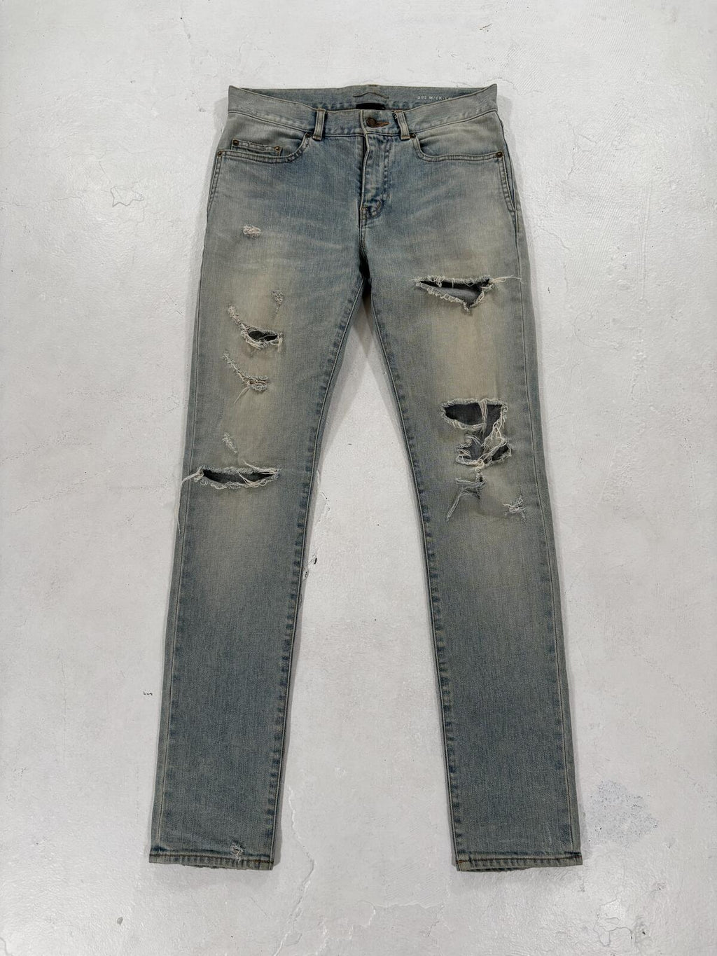 Saint Laurant Crash Denim