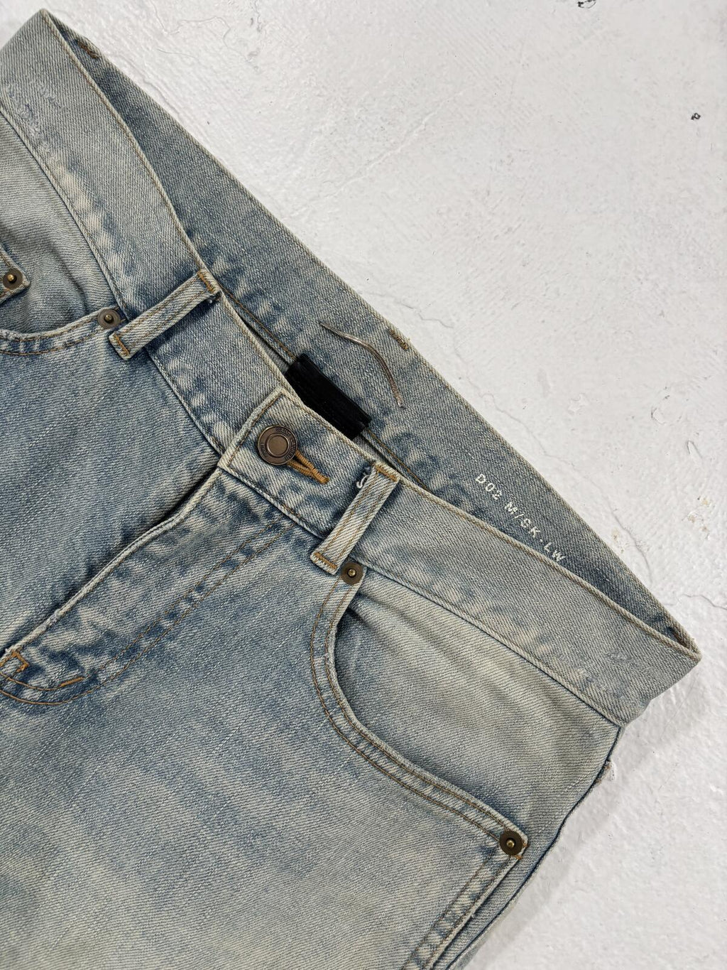 Saint Laurant Crash Denim