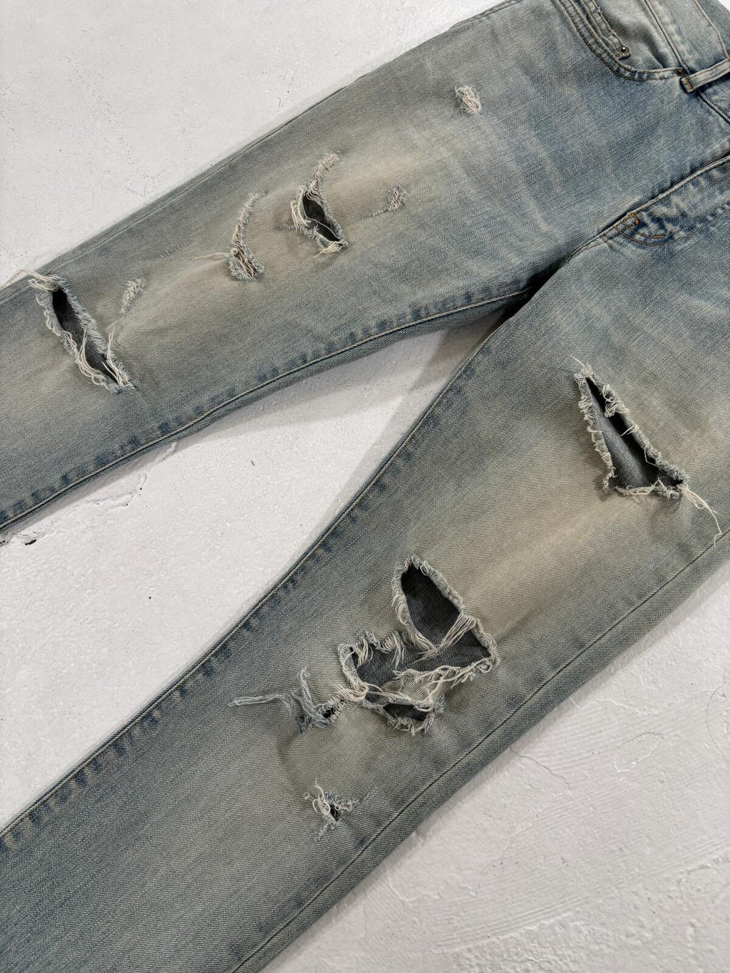 Saint Laurant Crash Denim