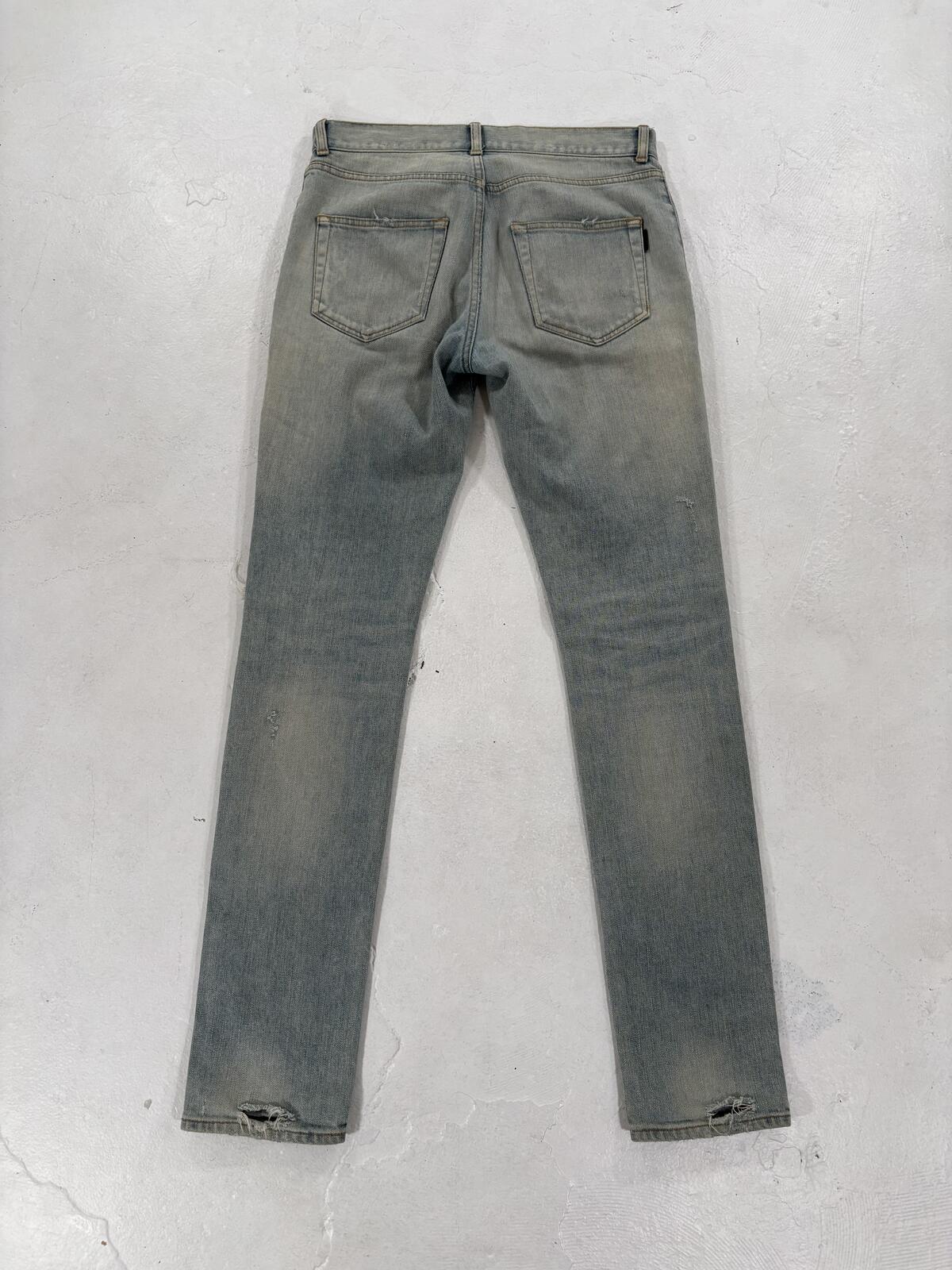 Saint Laurant Crash Denim