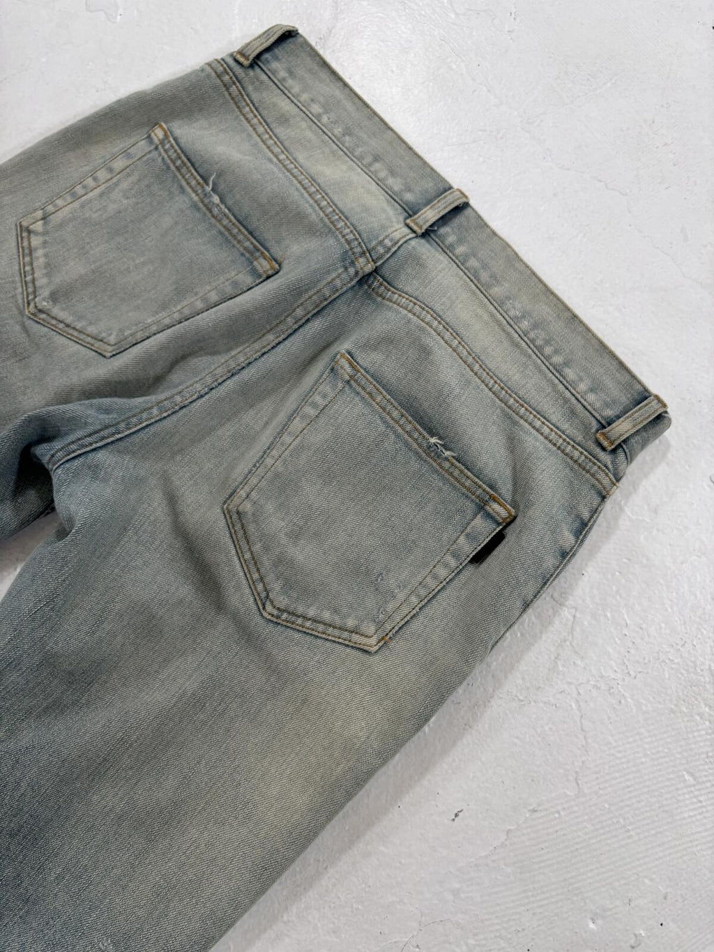 Saint Laurant Crash Denim