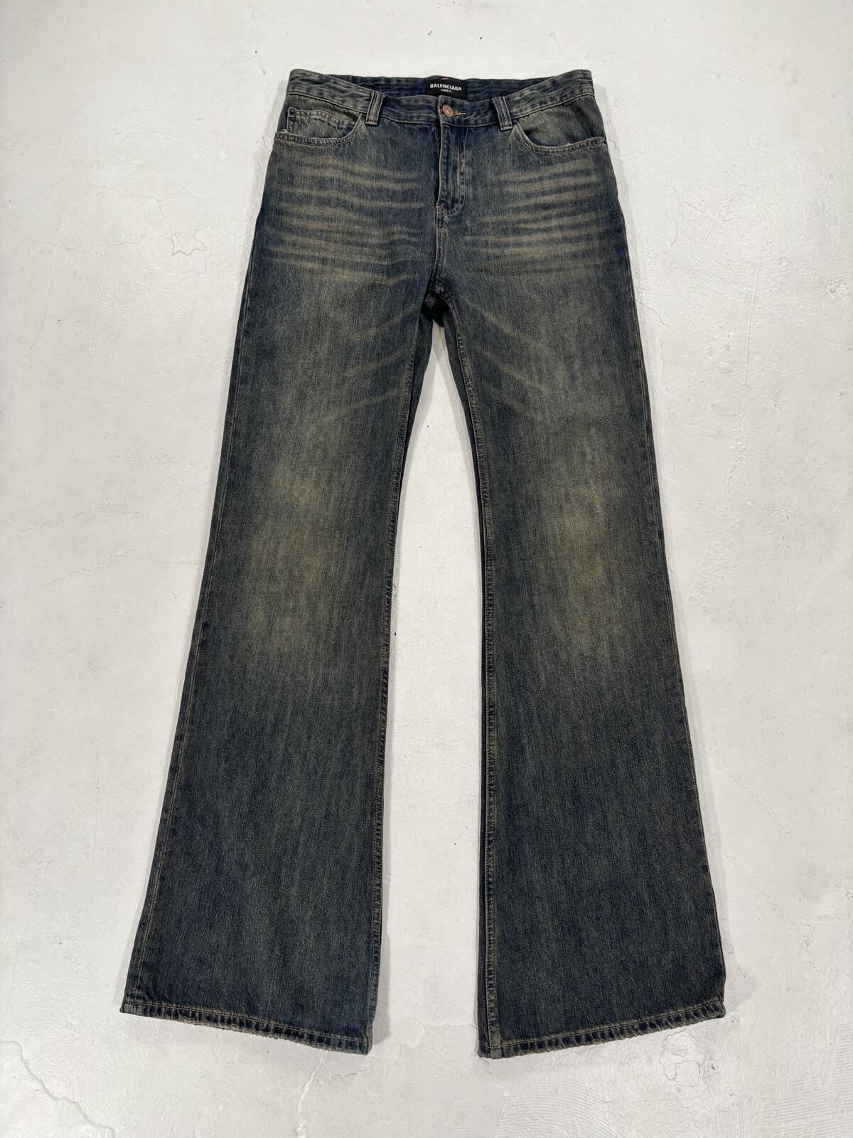 Balenciaga Flared Denim