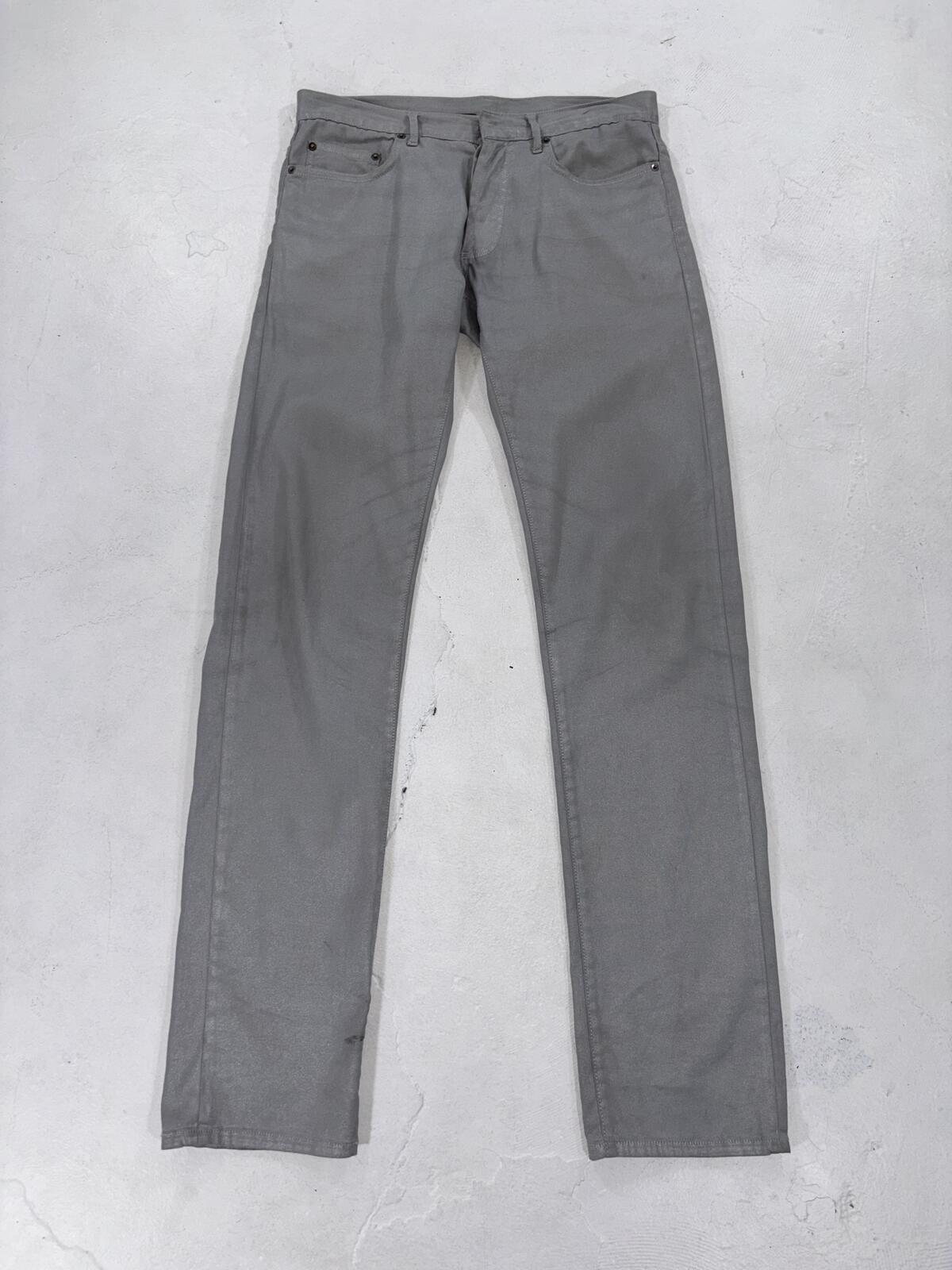 Dior Homme Ss06 silver glitter denim