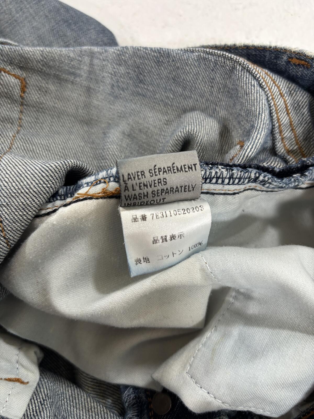 Dior homme SS07 Back from The Beach Denim
