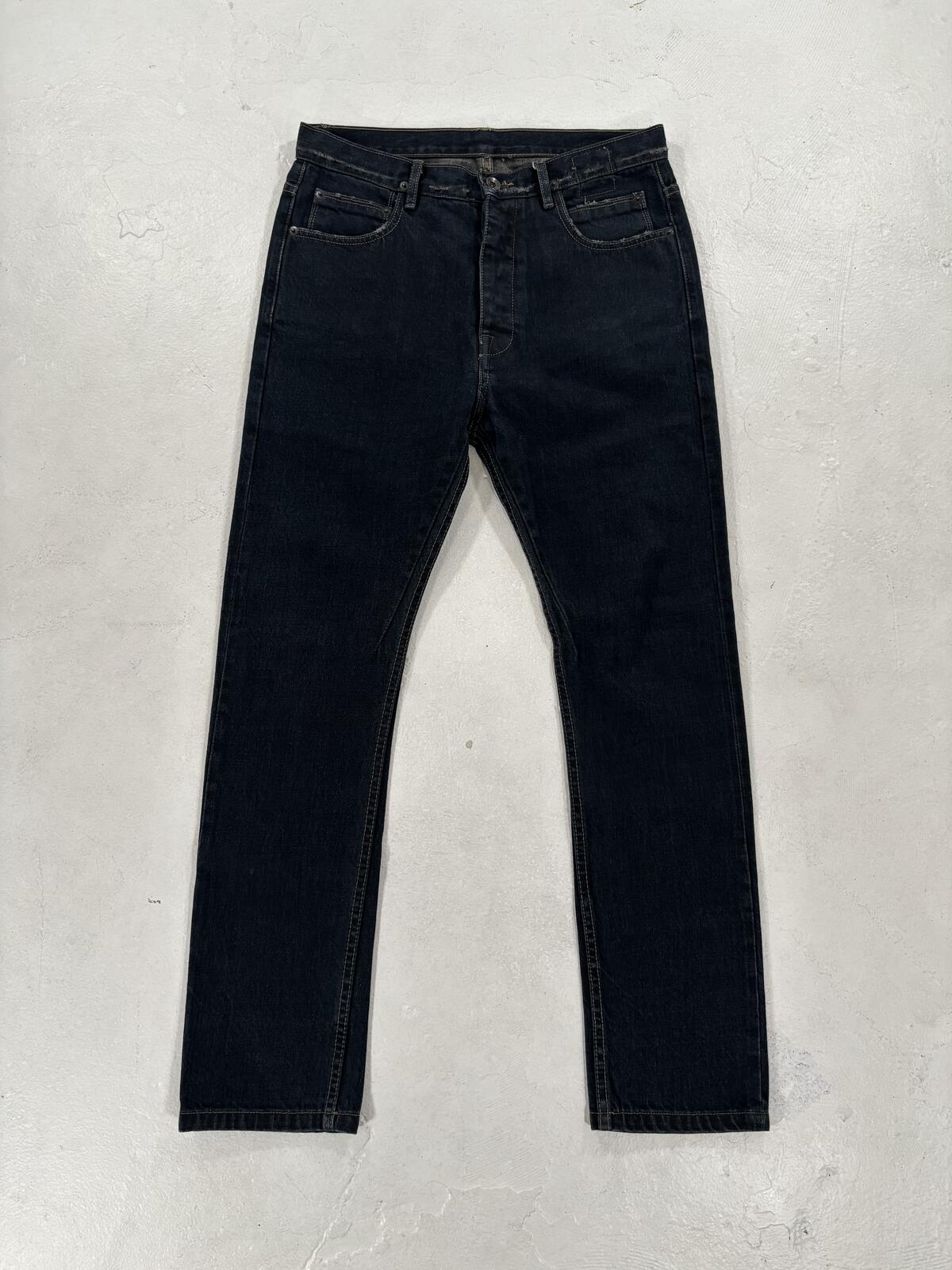 Rick Owens Raw Selvage Torrance Jeans