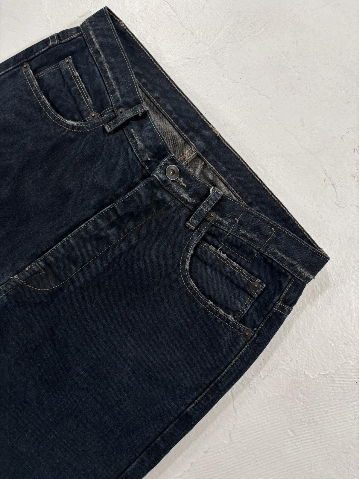 Rick Owens Raw Selvage Torrance Jeans