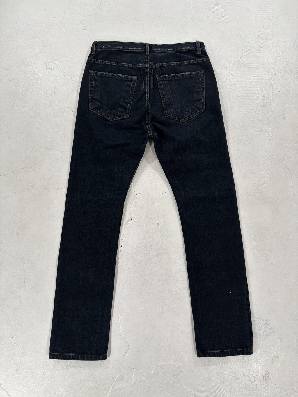 Rick Owens Raw Selvage Torrance Jeans