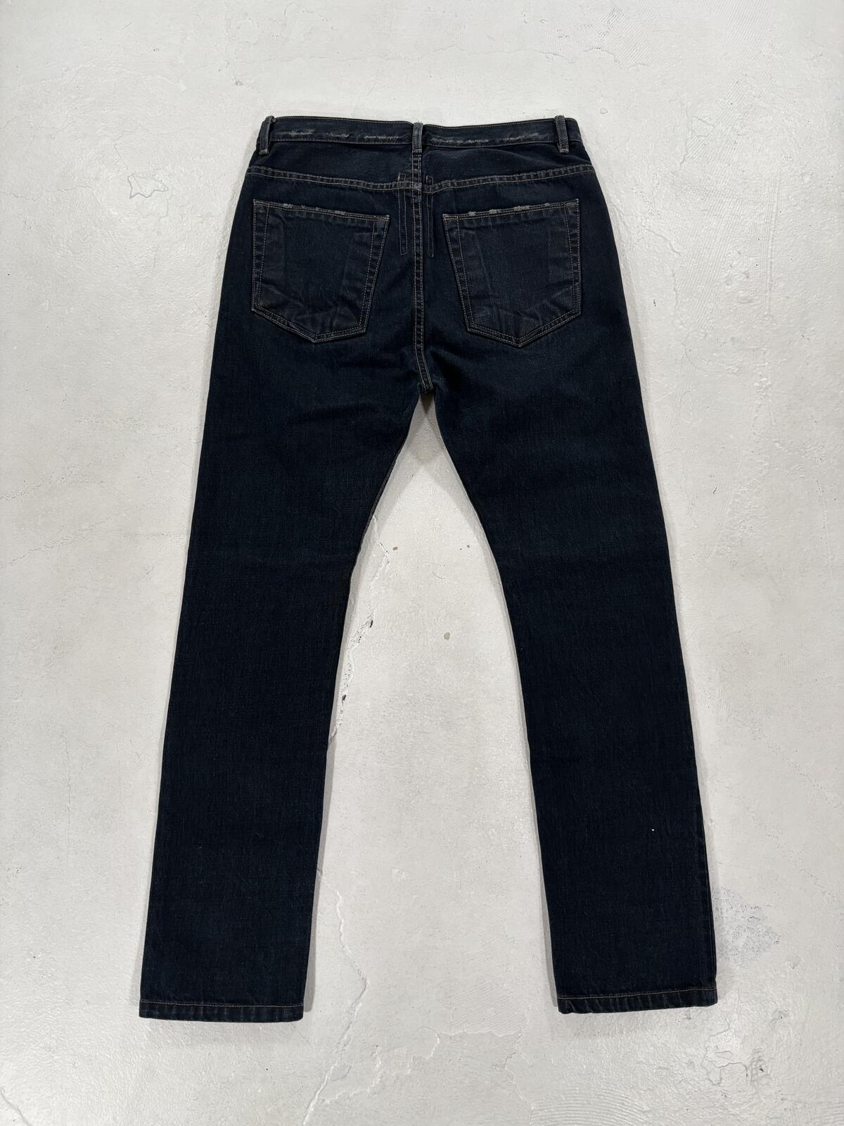 Rick Owens Raw Selvage Torrance Jeans