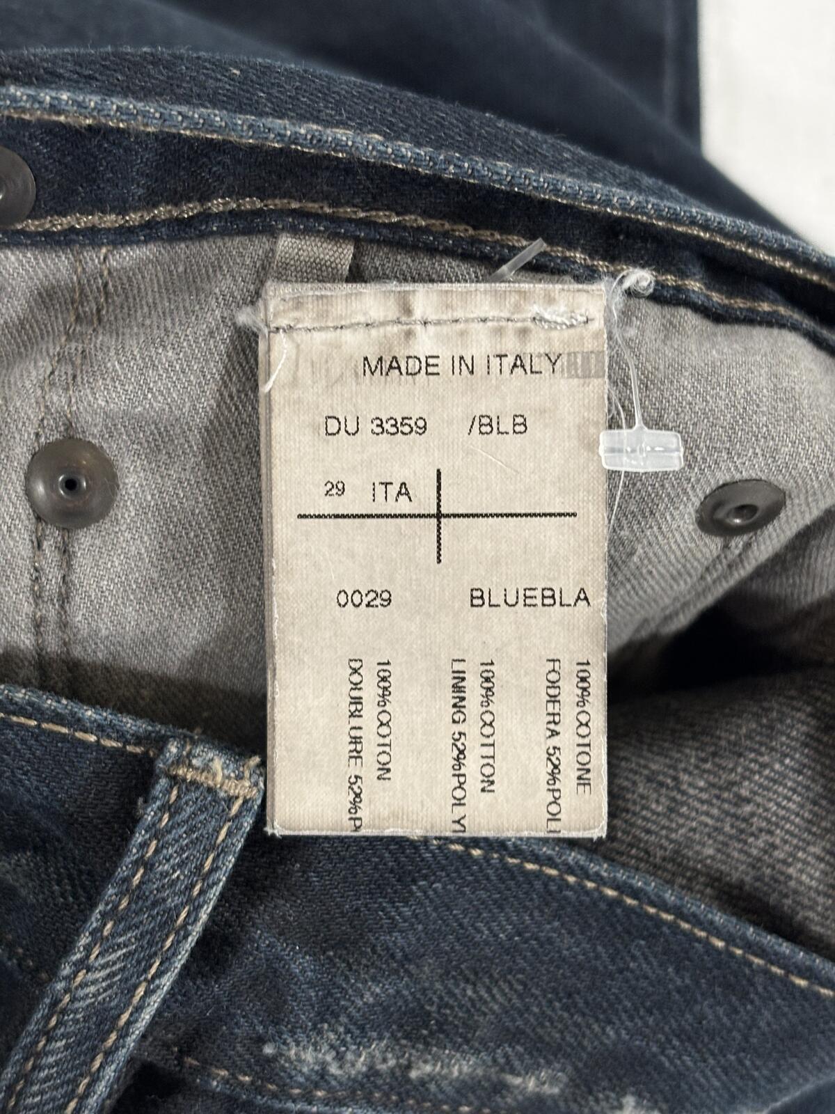 Rick Owens Raw Selvage Torrance Jeans