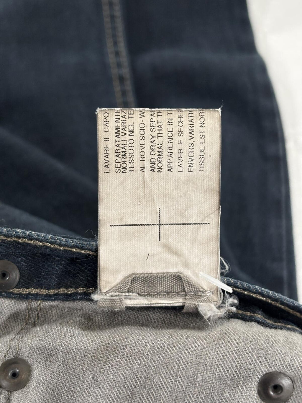 Rick Owens Raw Selvage Torrance Jeans