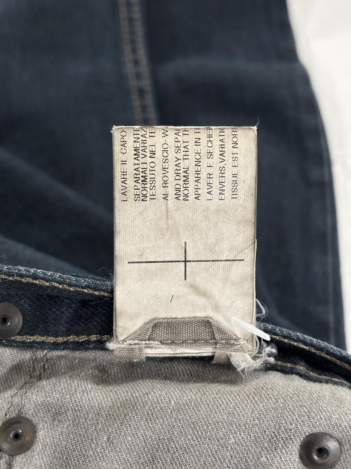 Rick Owens Raw Selvage Torrance Jeans