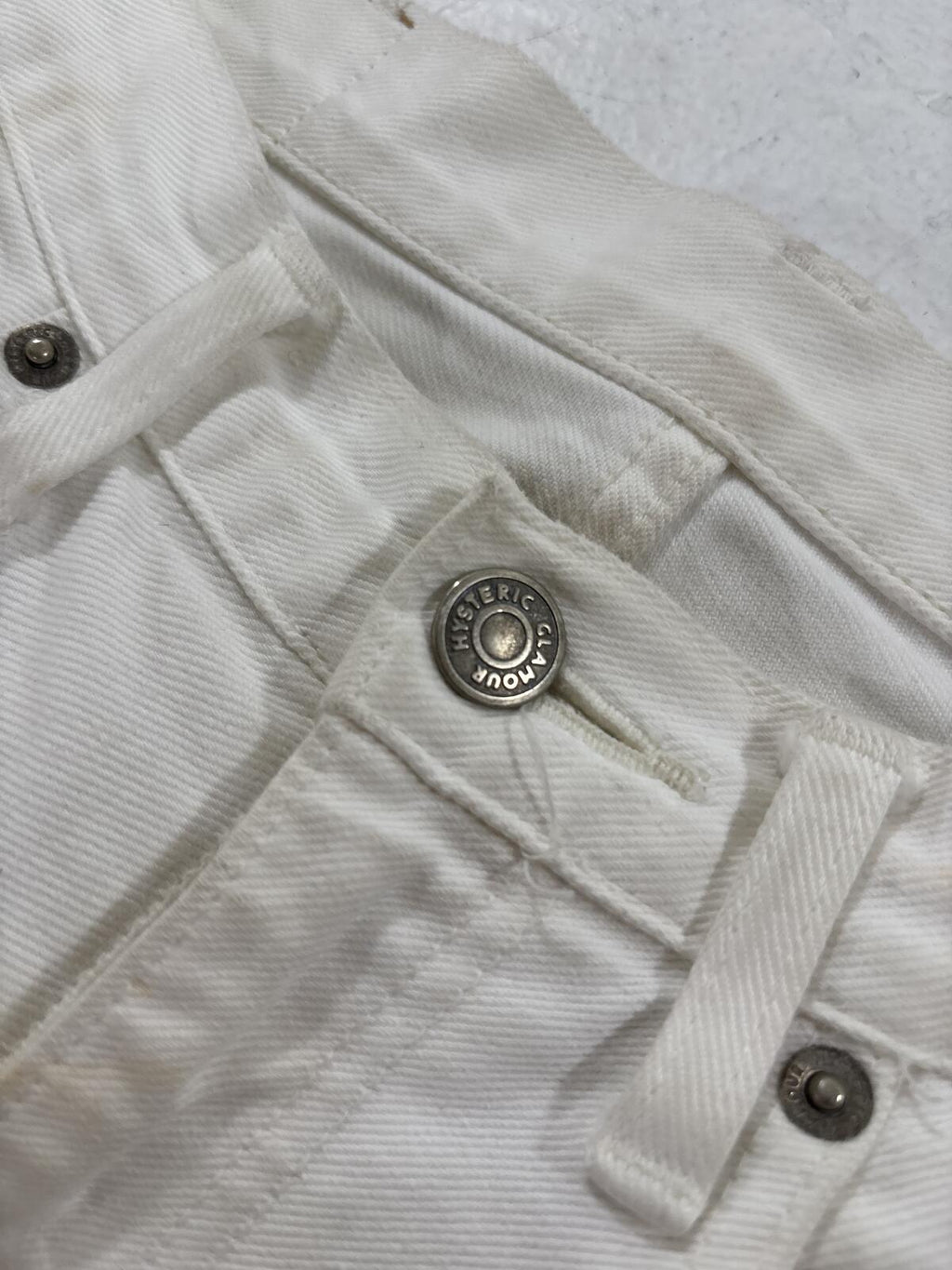 Hysteric Hagi White Denim
