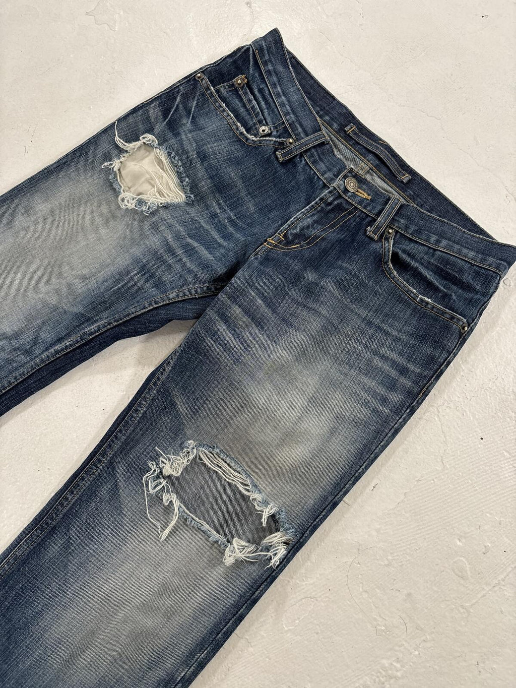PPFM Thrashed Denim
