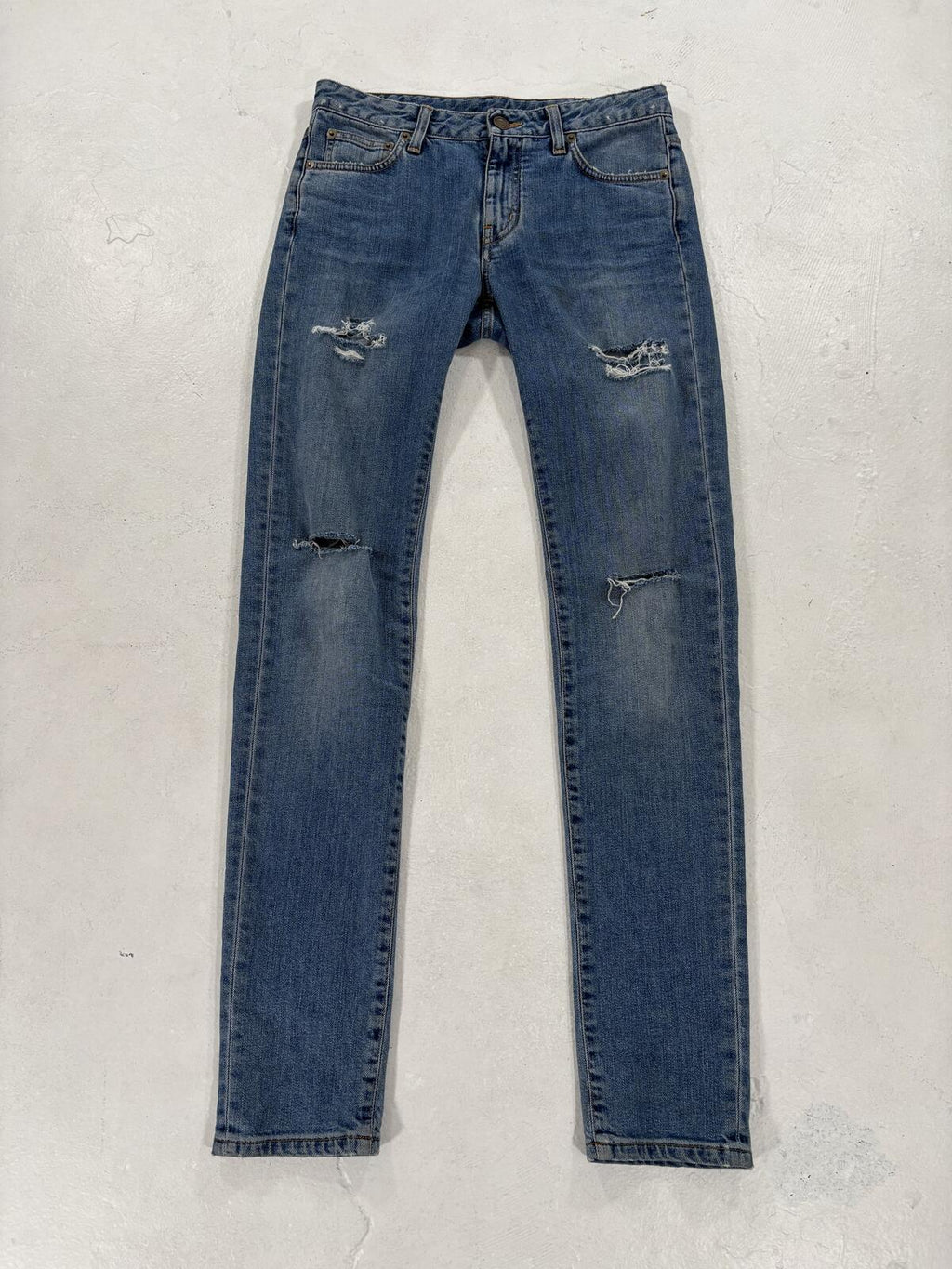 Saint Laurent 2014 D07 Crash Denim {{ color }} {{ brand }} {{ archive }} {{ season }} {{ year }} {{ hedi slimane }}