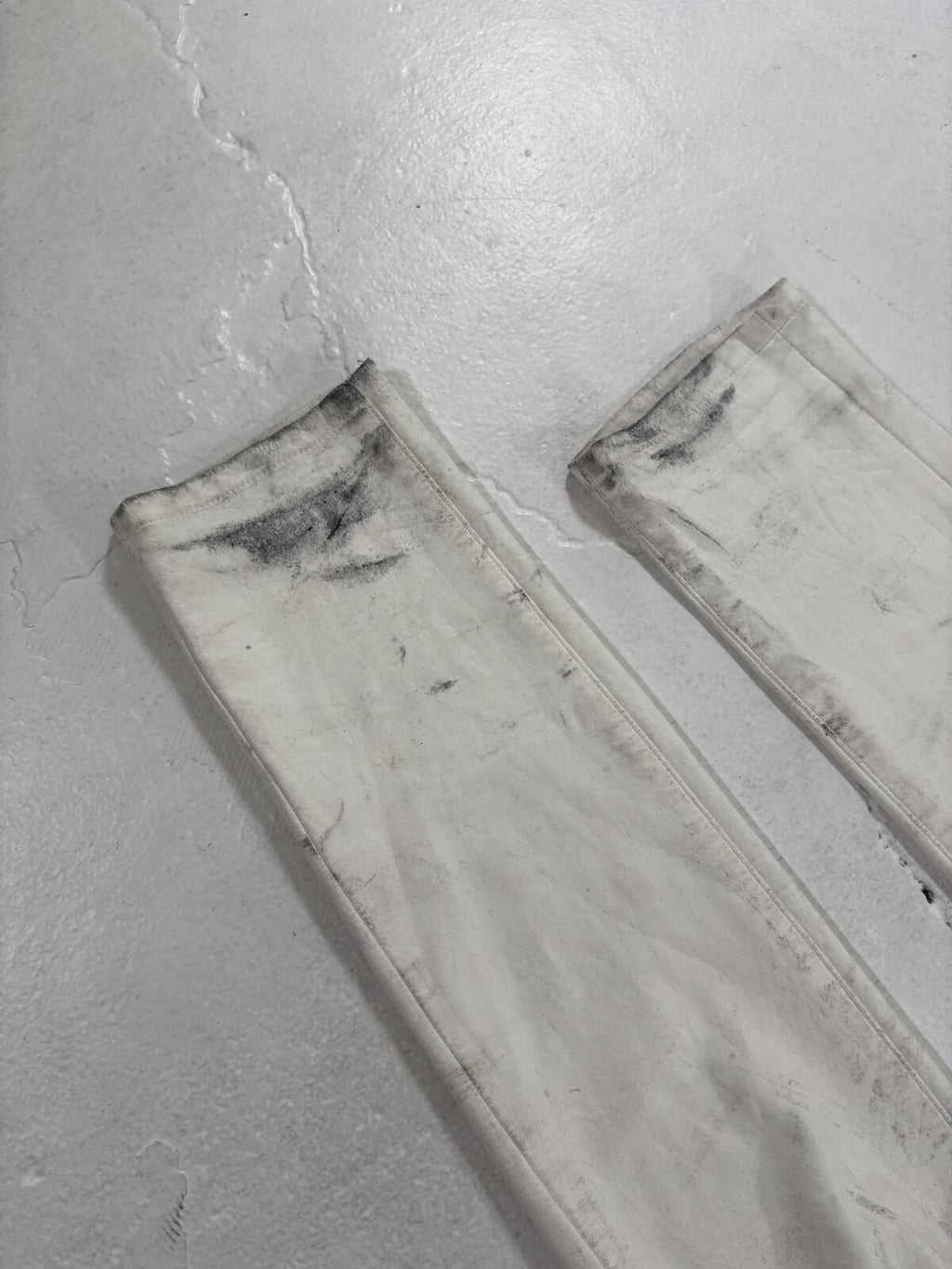 Saint Laurent 2013 White Ash Pants