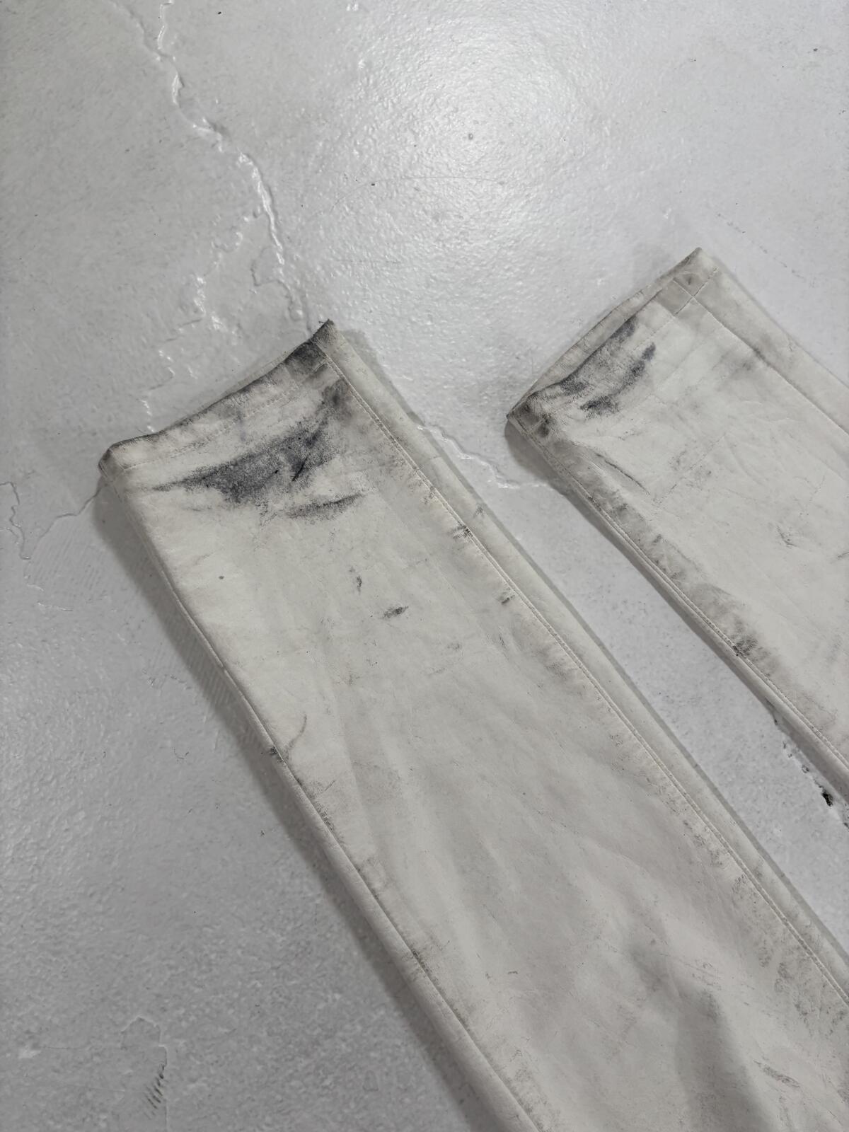 Saint Laurent 2013 White Ash Pants