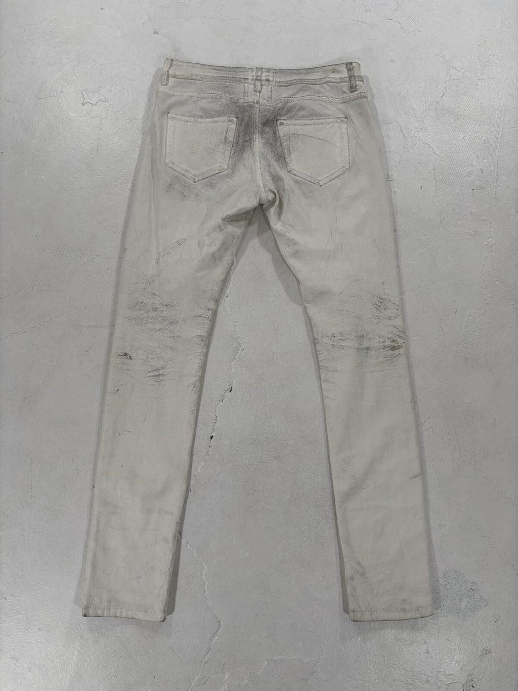 Saint Laurent 2013 White Ash Pants