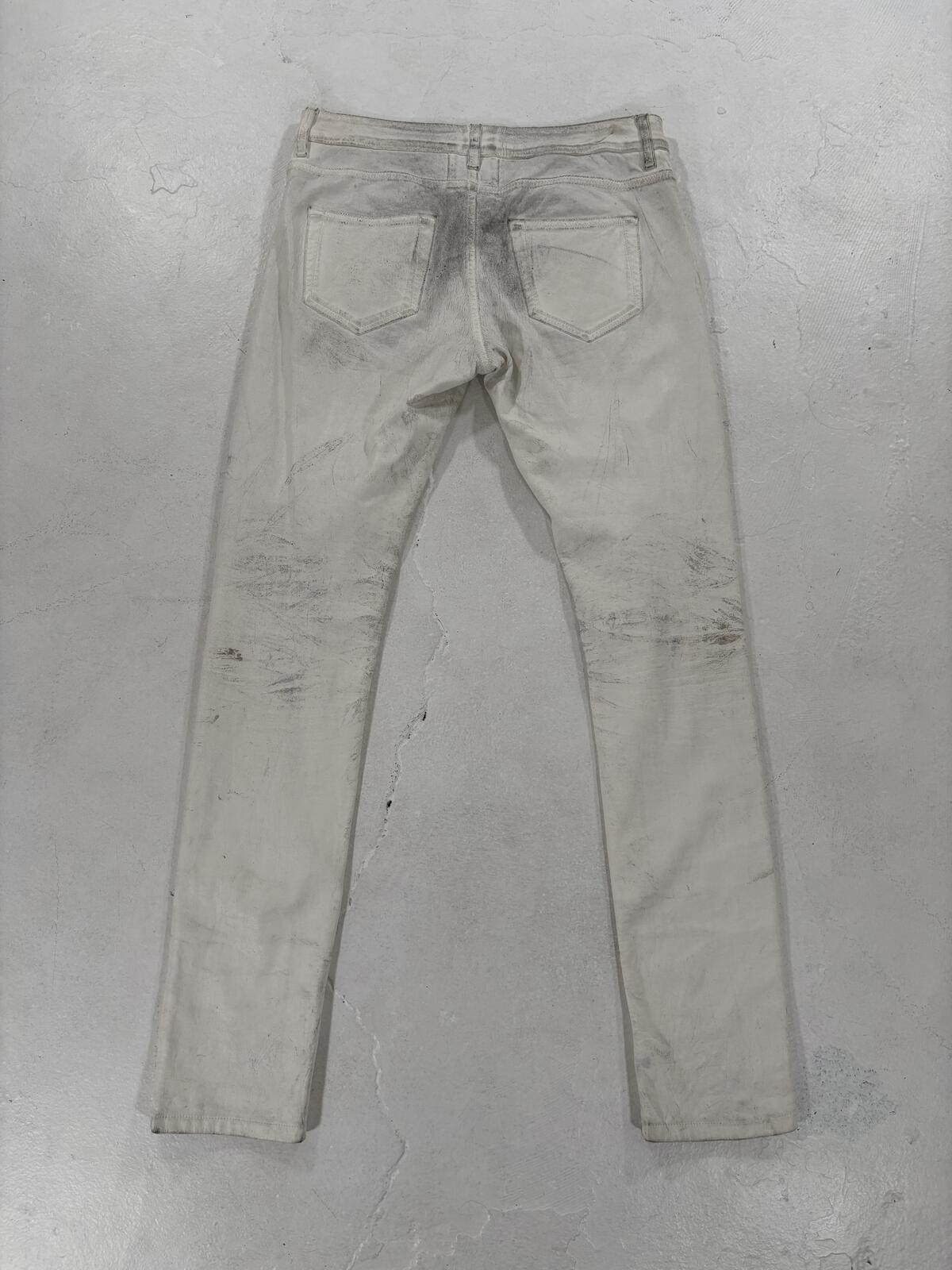Saint Laurent 2013 White Ash Pants