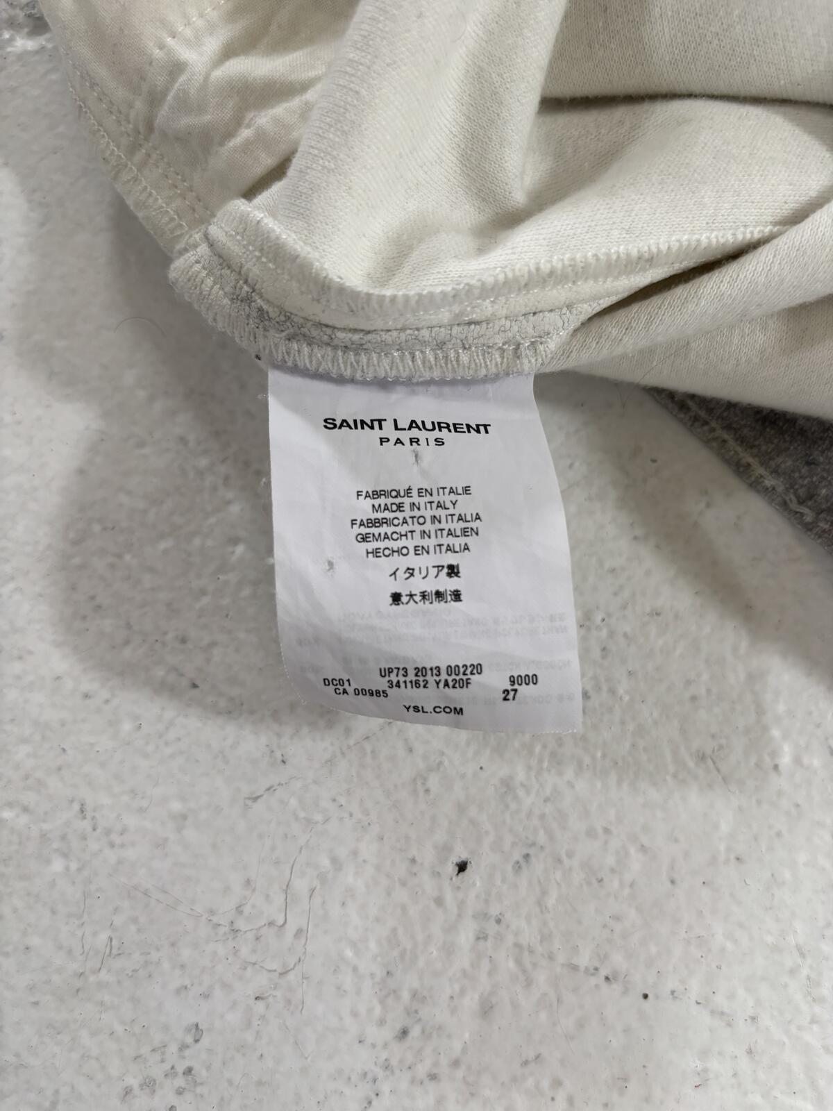 Saint Laurent 2013 White Ash Pants