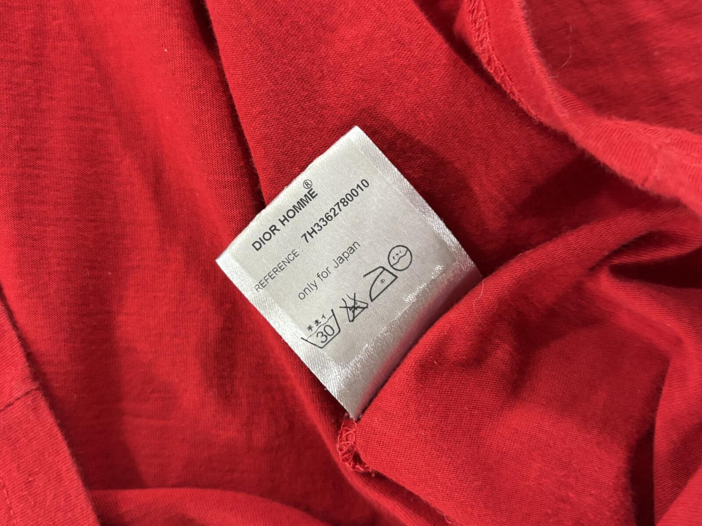 Dior Homme AW2007 Red Shirt