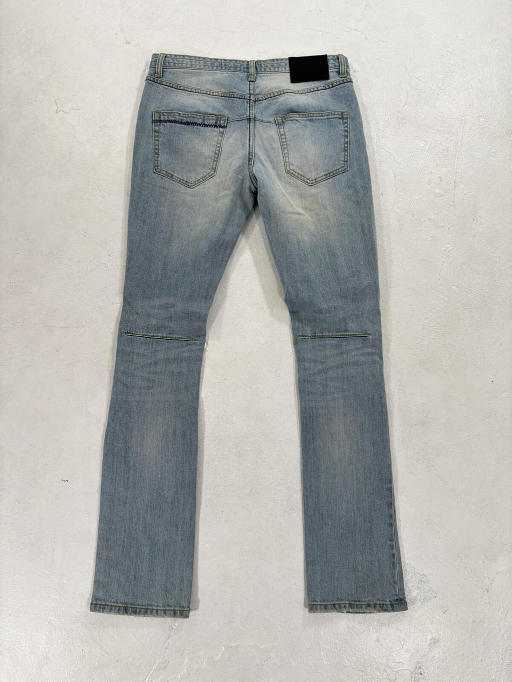 Number (N)ine Music Note Crash Denim
