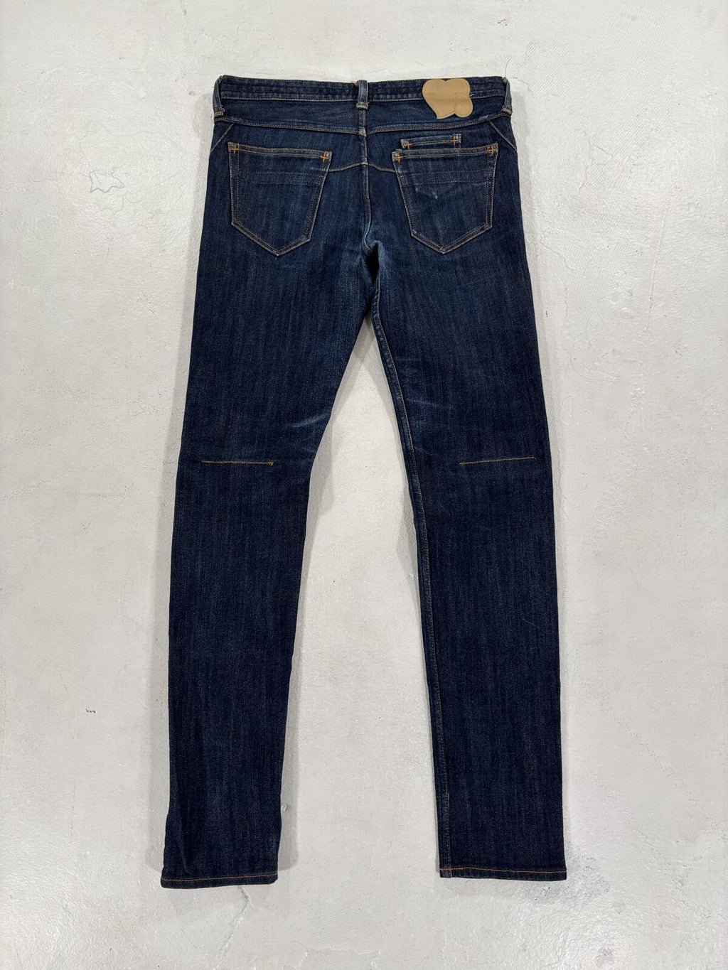 Number Nine Raw Crying Heart Denim