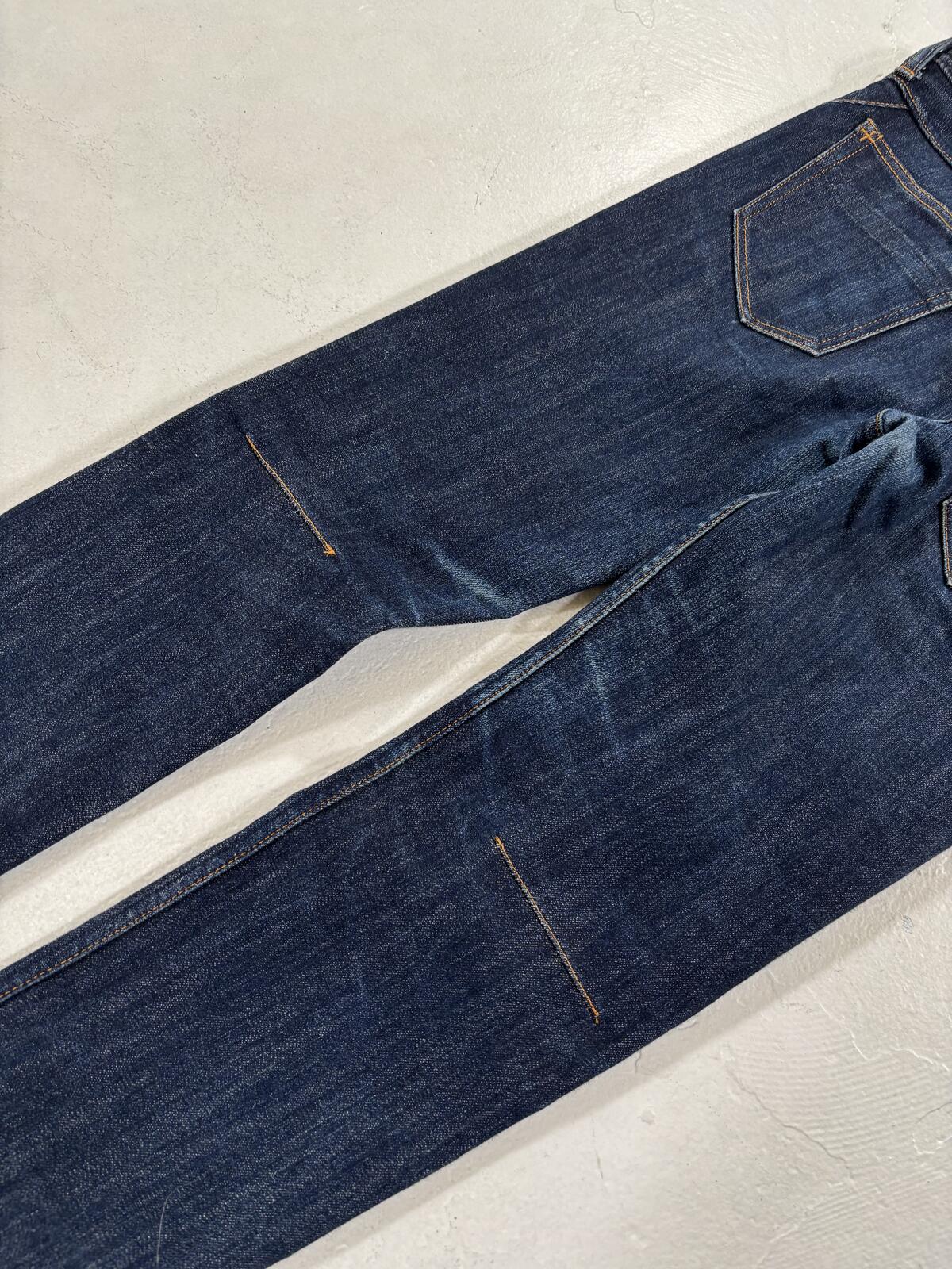 Number Nine Raw Crying Heart Denim